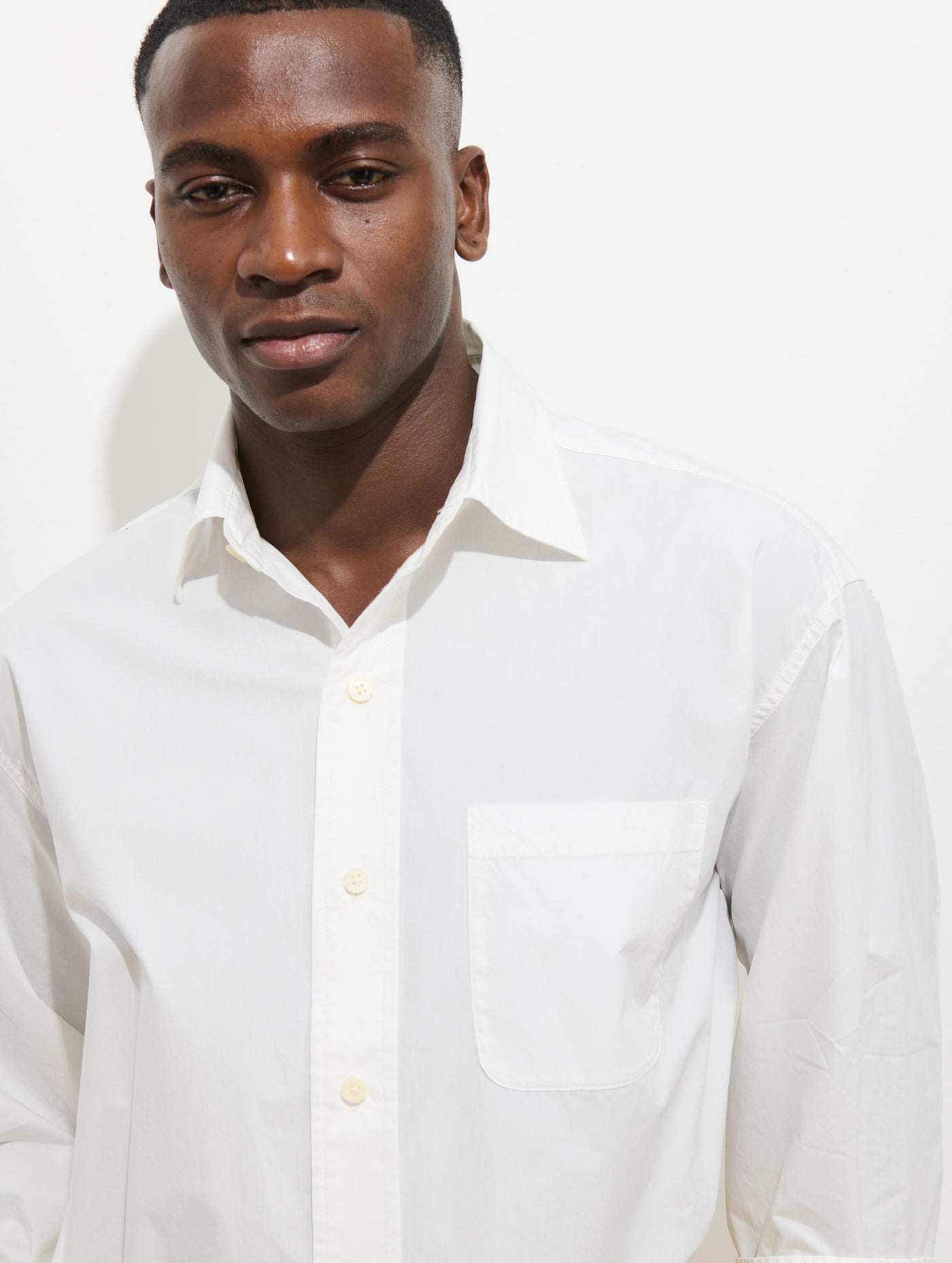 Franklin Shirt In Cotton Poplin
