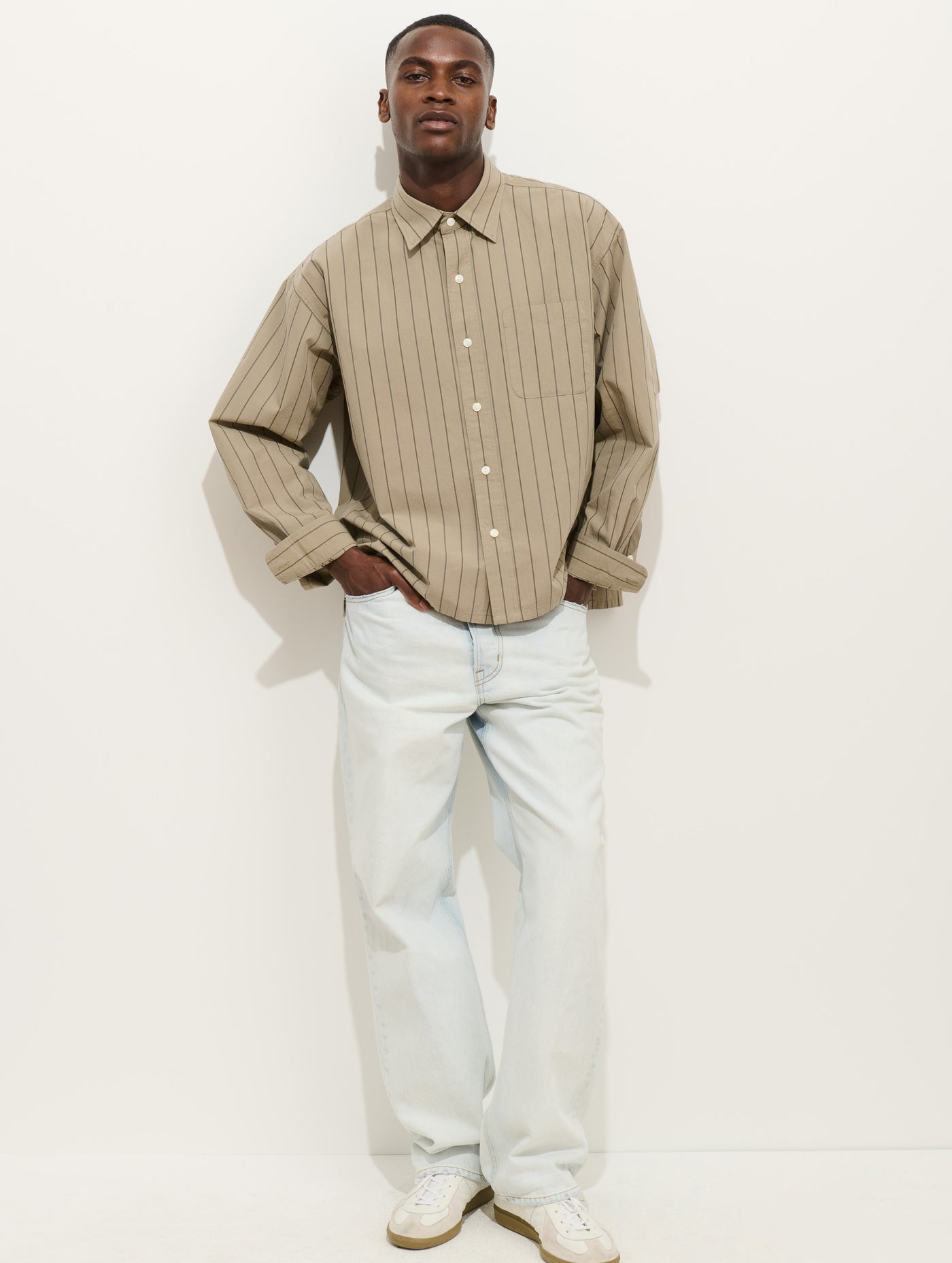 Franklin St Striped Shirt In Cotton