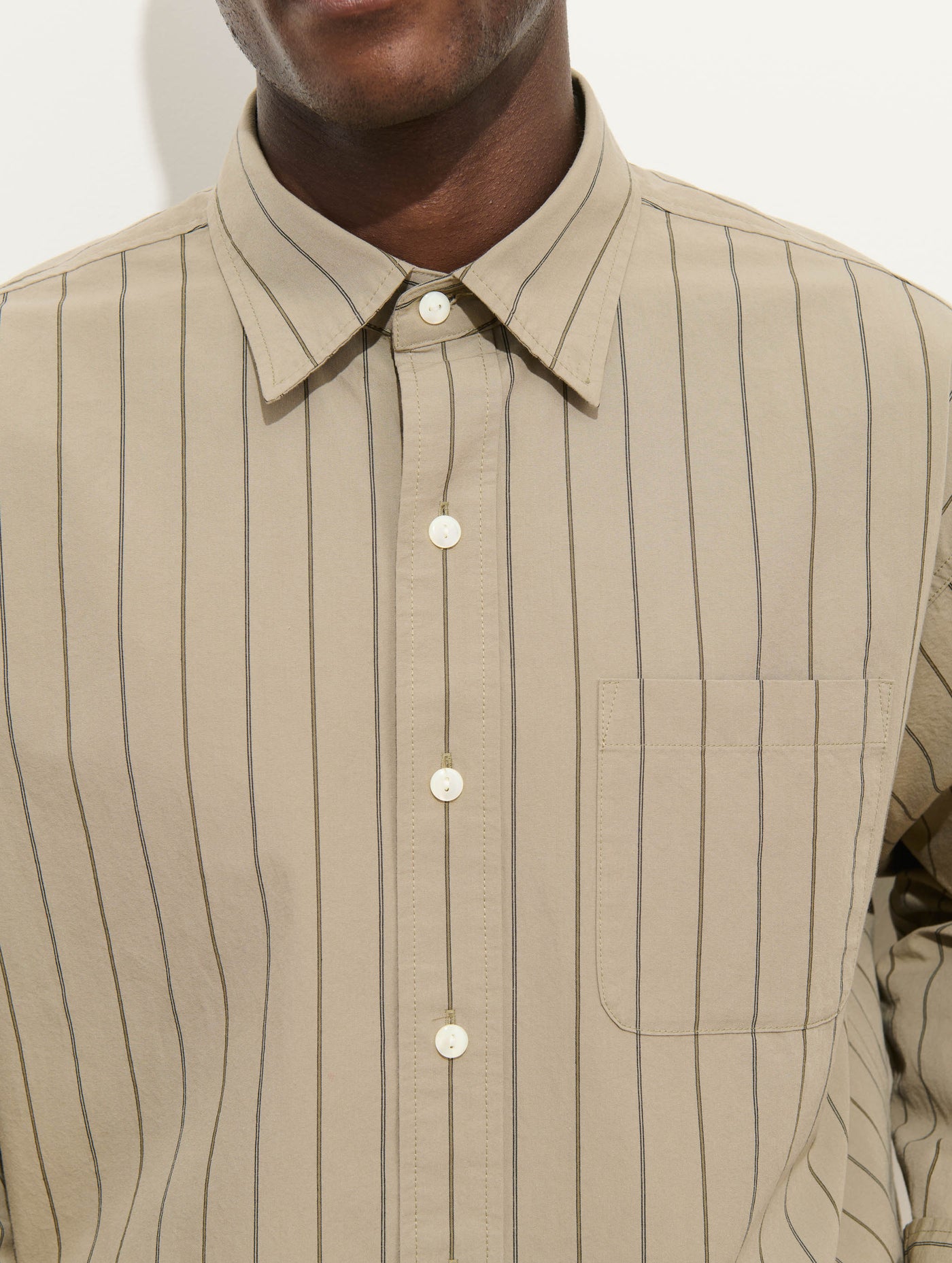 Franklin St Striped Shirt In Cotton