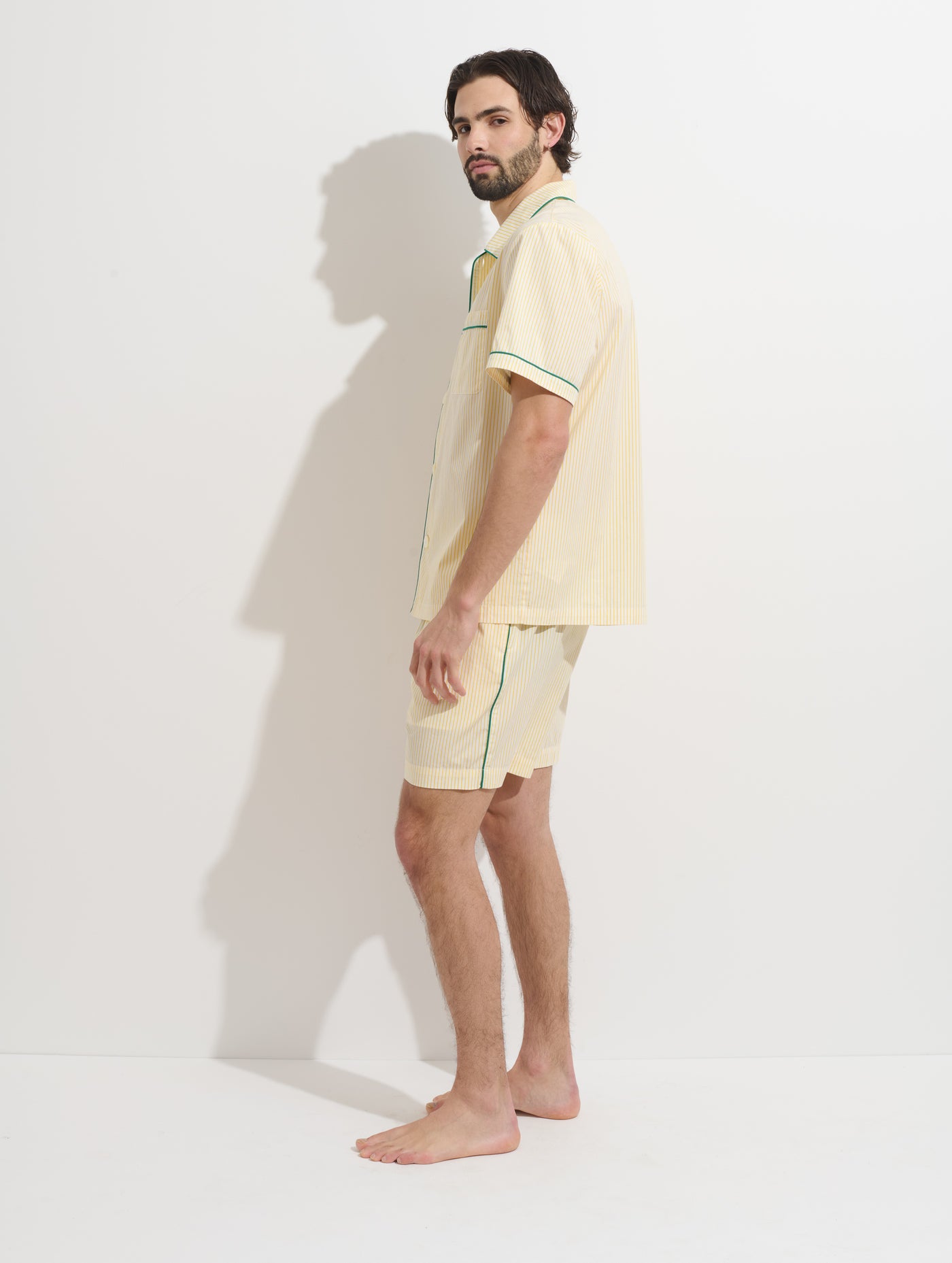 P'Jimmies Sleep Short In Stripe