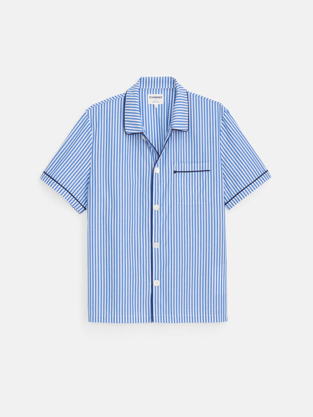 P'Jimmies Short Sleeve Sleep Shirt In Stripe – Alex Mill