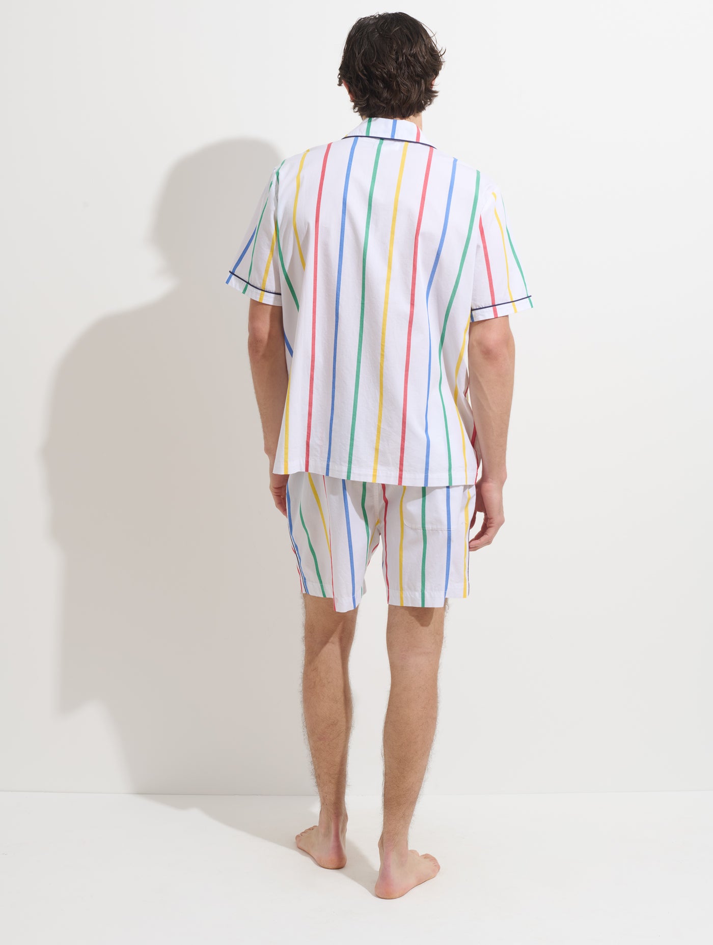 P'Jimmies Sleep Short In Stripe