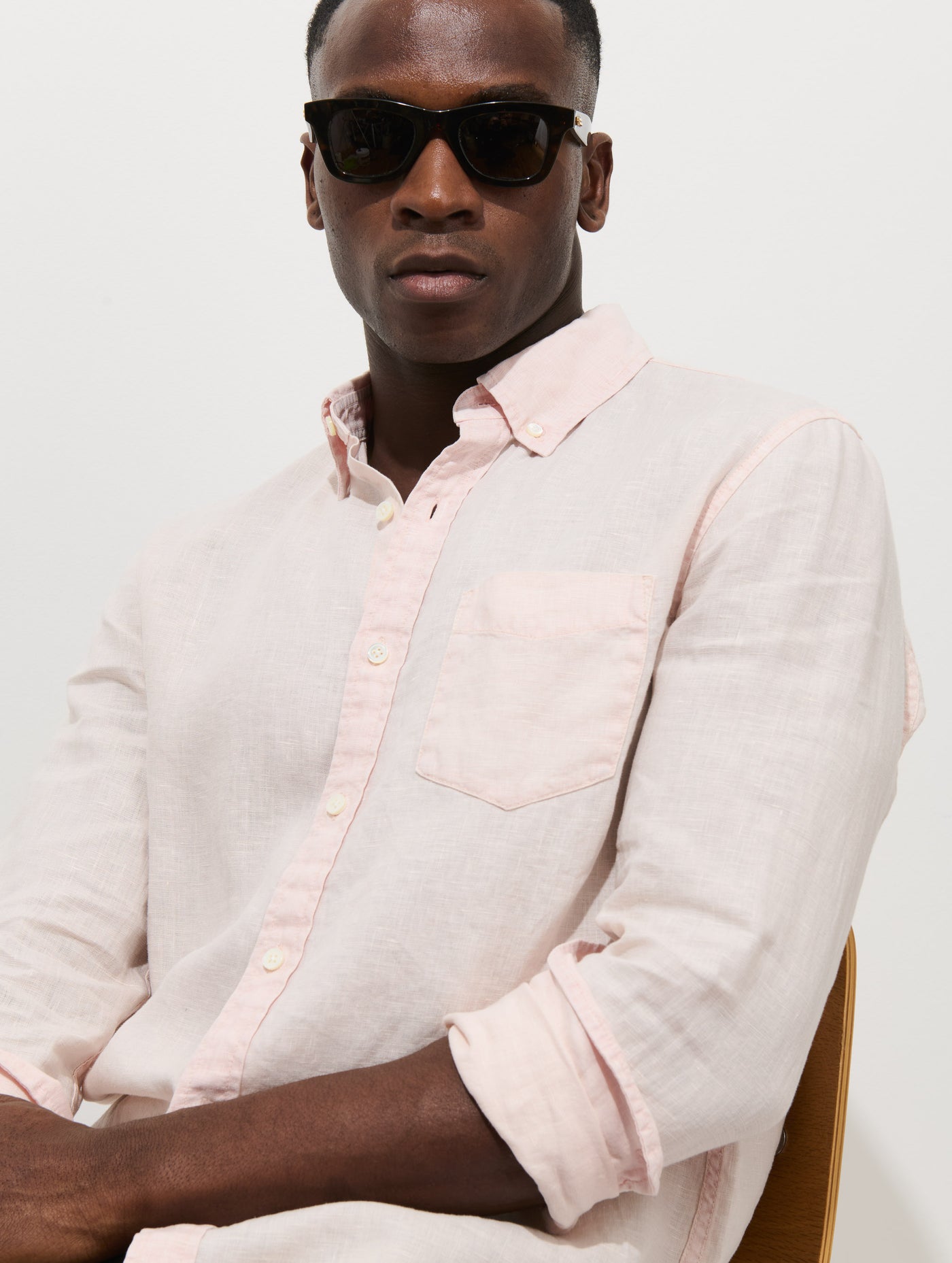 Mill Shirt In Linen