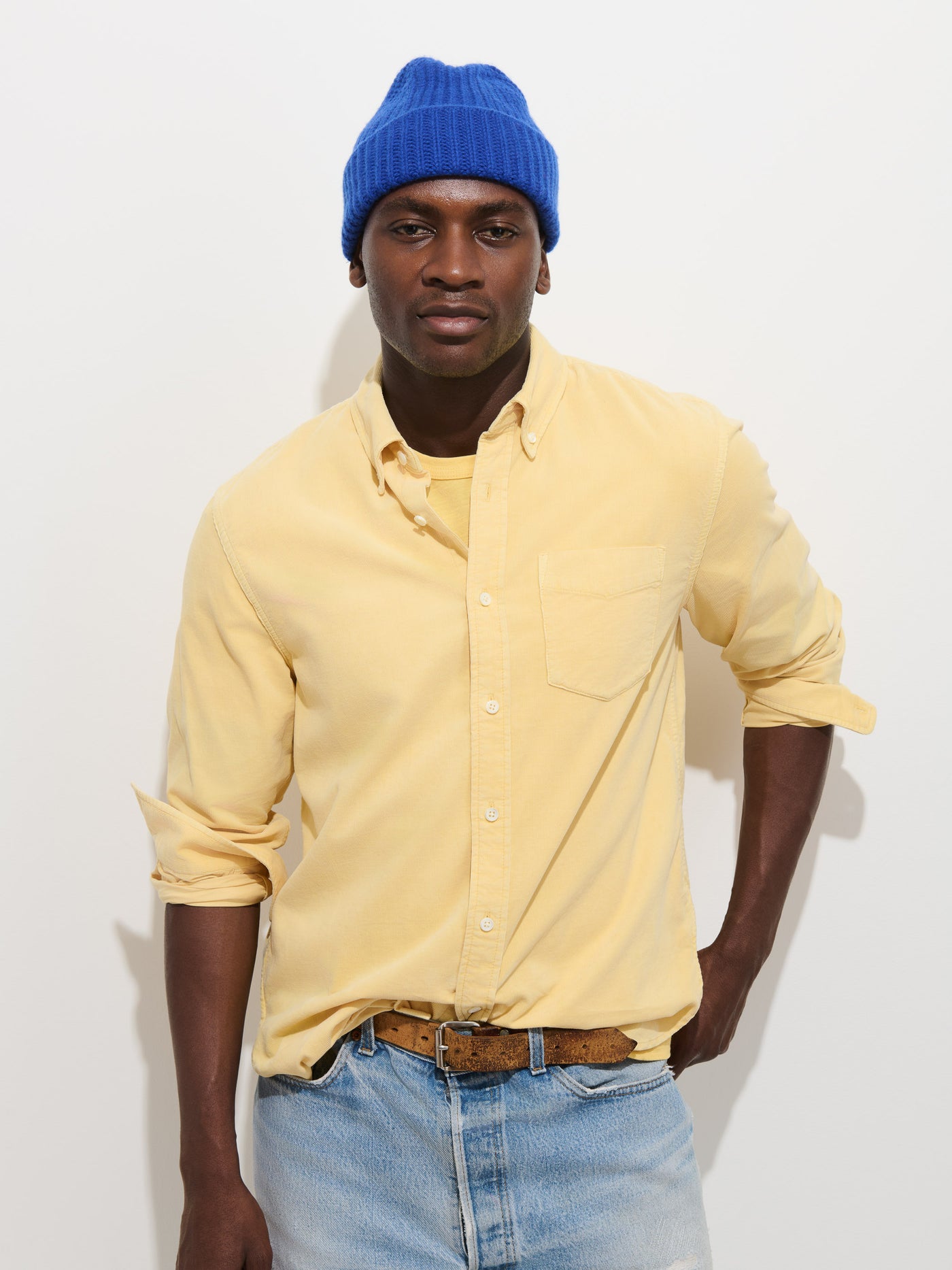 Mill Shirt in Fine Wale Corduroy