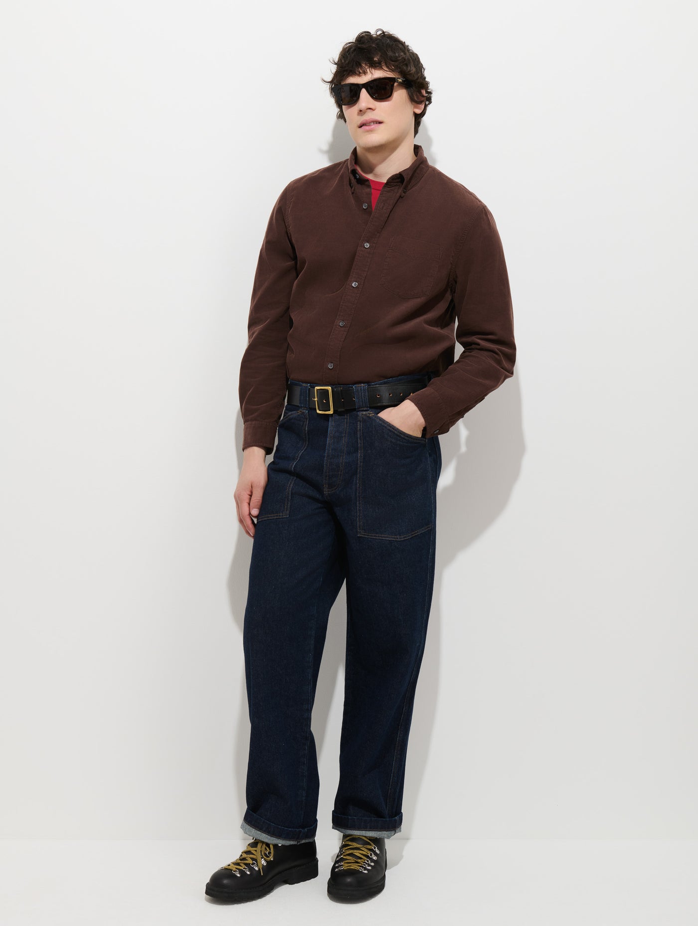 Mill Shirt in Fine Wale Corduroy