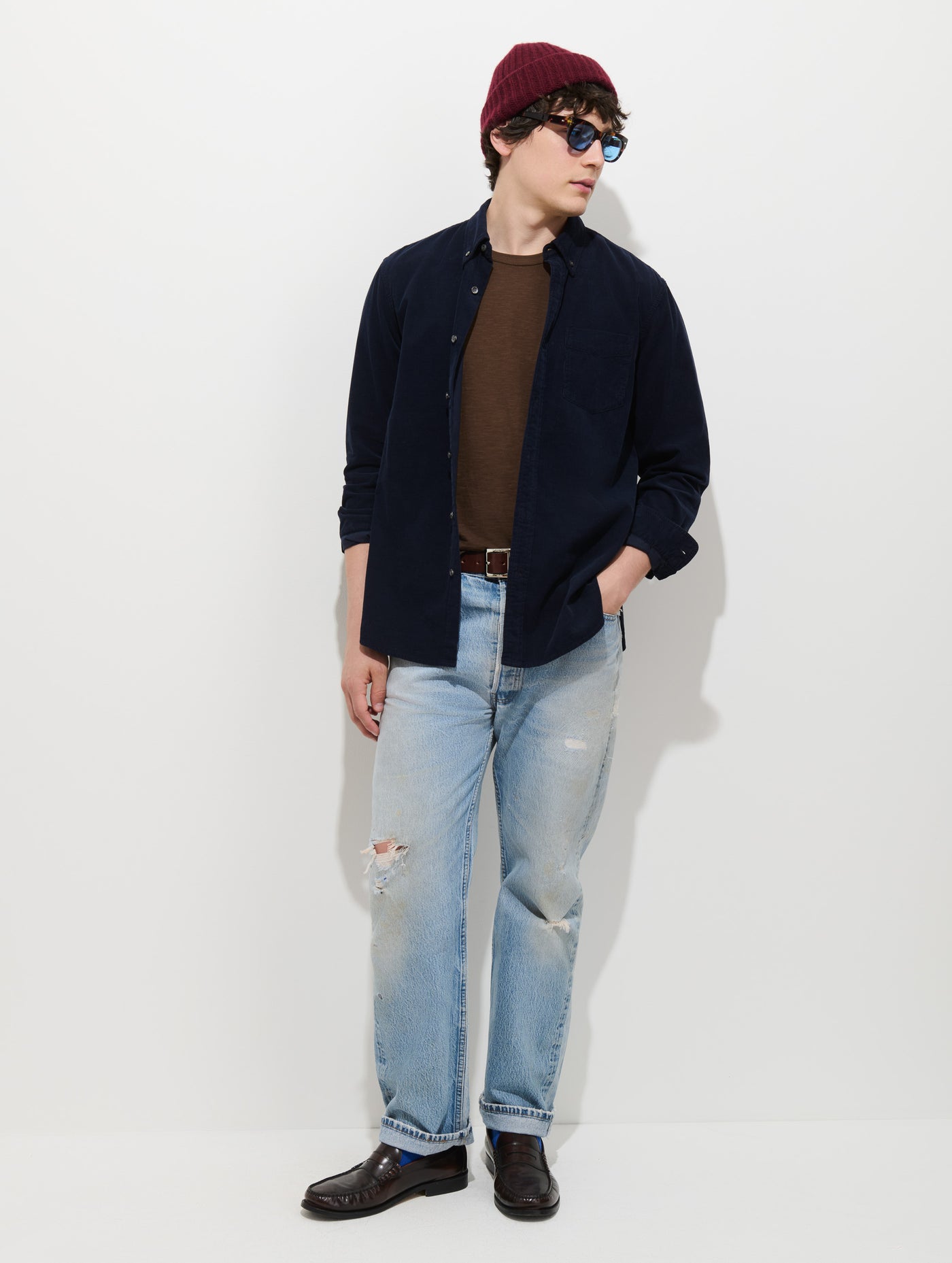 Mill Shirt in Fine Wale Corduroy