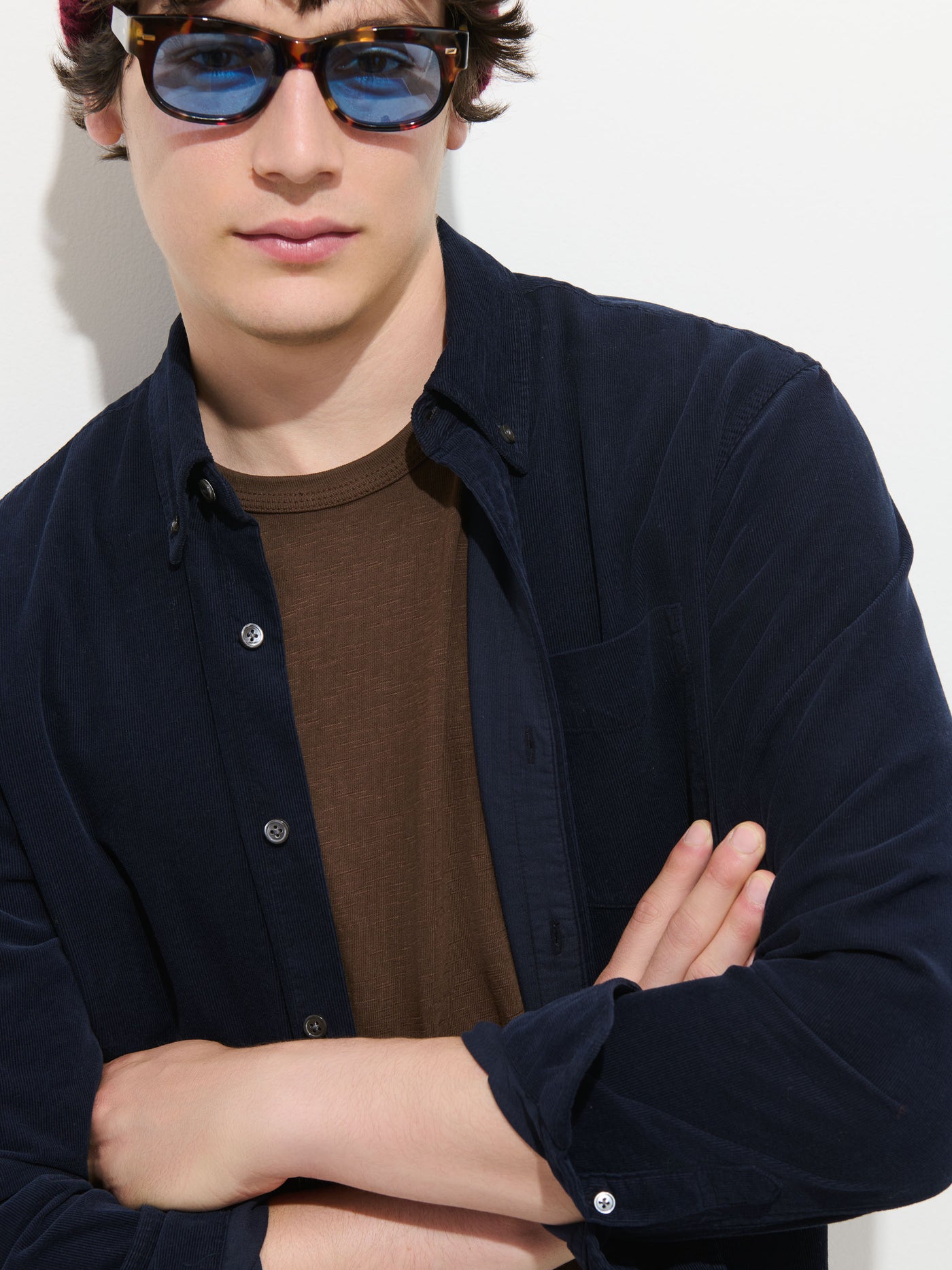 Mill Shirt in Fine Wale Corduroy