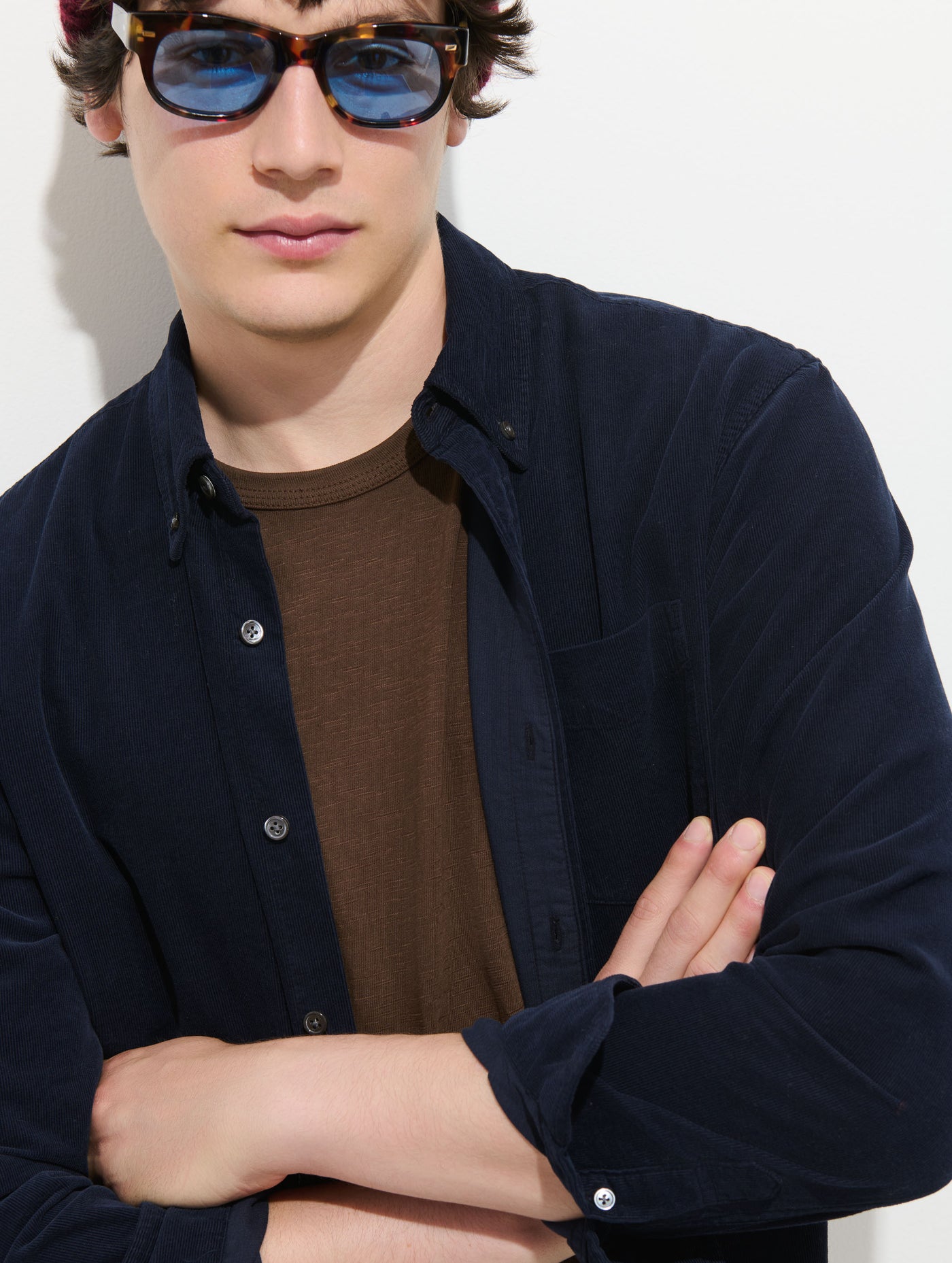 Mill Shirt in Fine Wale Corduroy