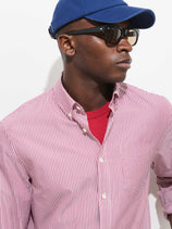 Mill Striped Shirt in Thomas Mason