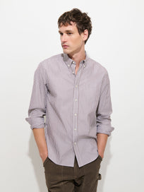 Mill Striped Shirt in Thomas Mason