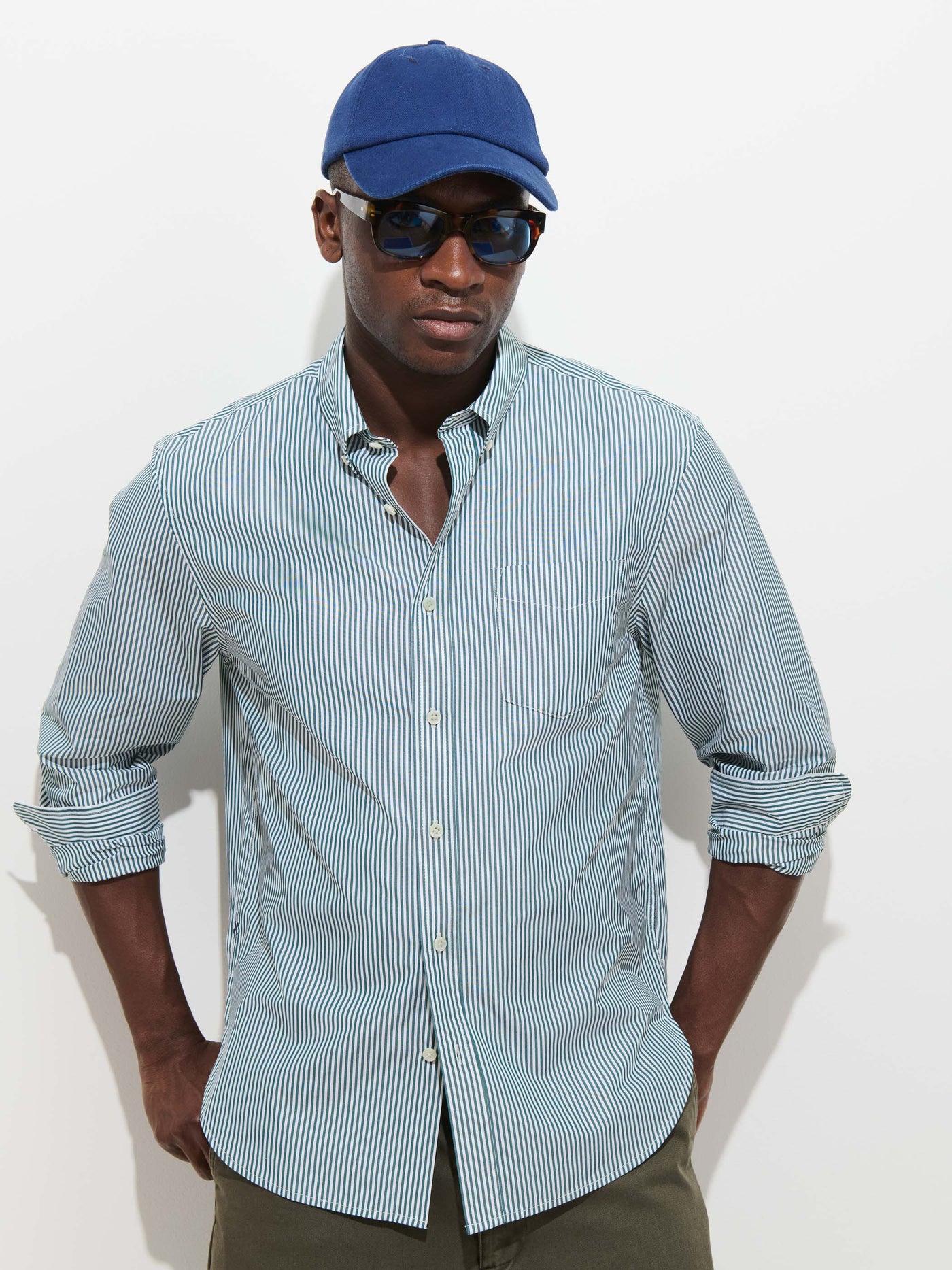 Thomas Mason x Alex Mill Striped Mill Shirt