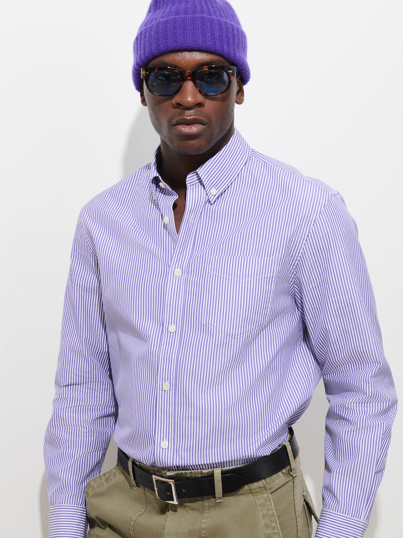 Thomas Mason x Alex Mill Striped Mill Shirt