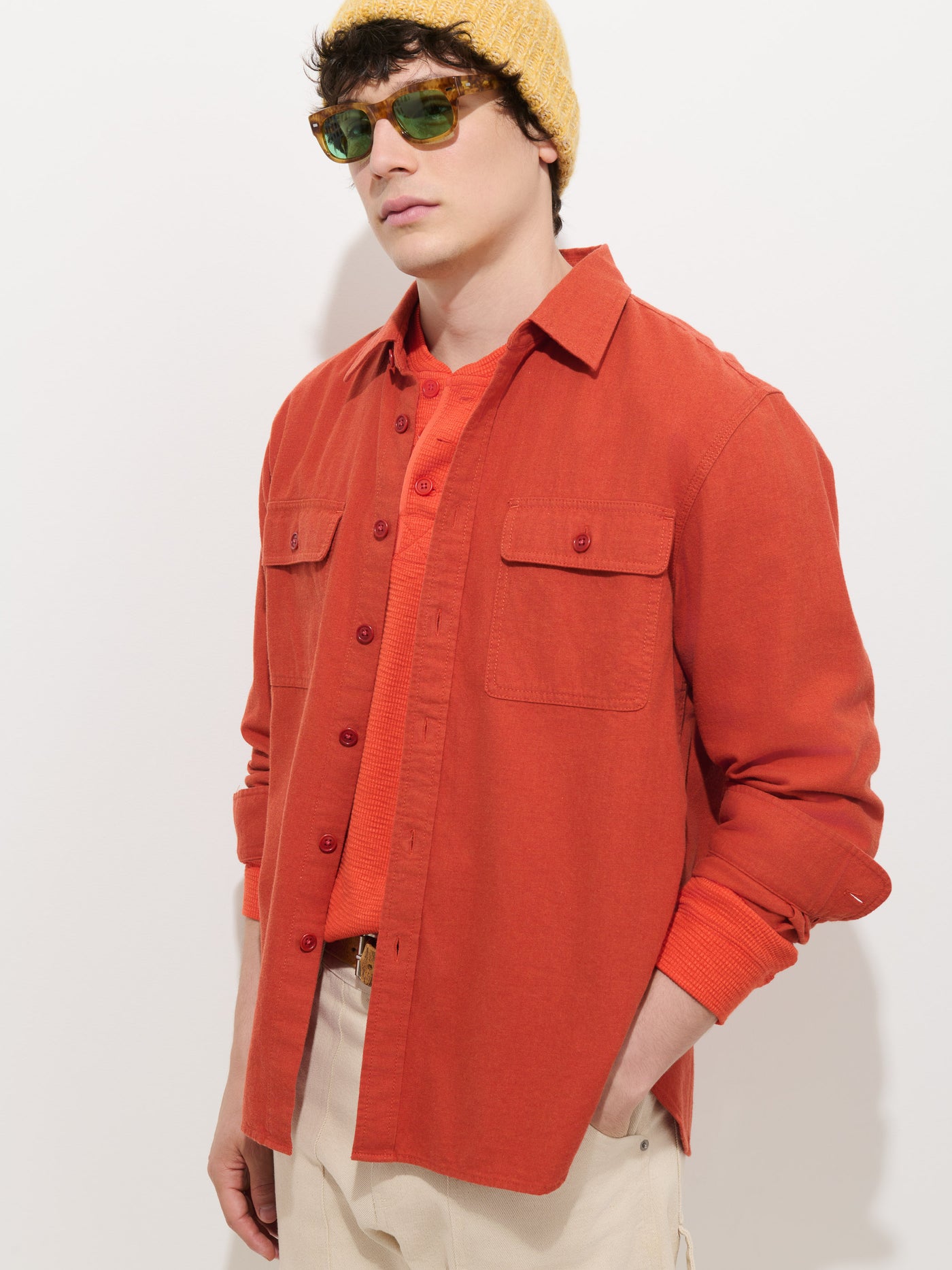Potter Shirt in Chamois