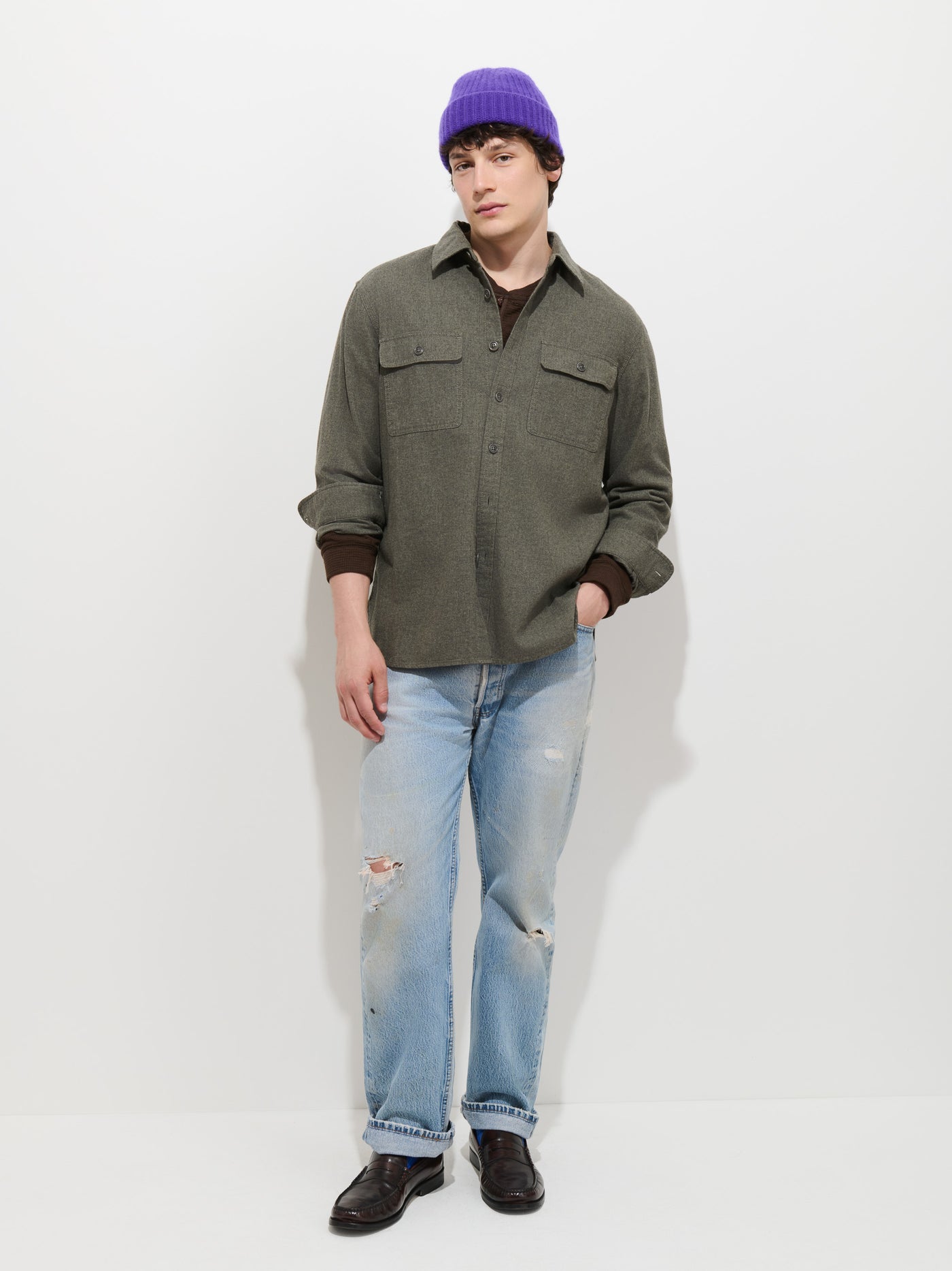 Potter Shirt in Chamois