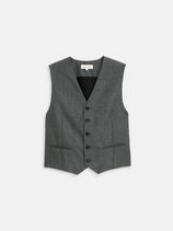 Cooper Vest In Italian Wool