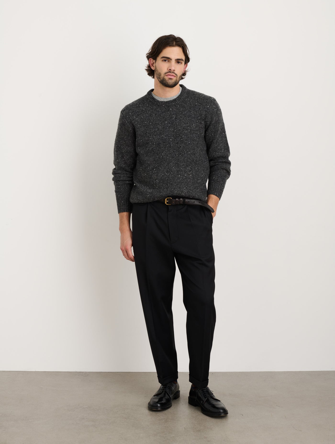 Donegal Crewneck Sweater