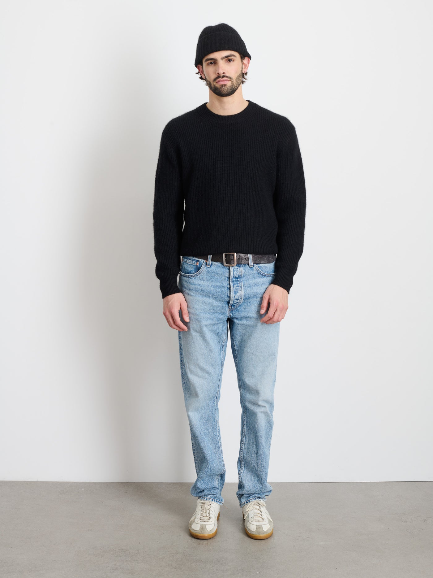 Jordan Sweater In Washed Cashmere