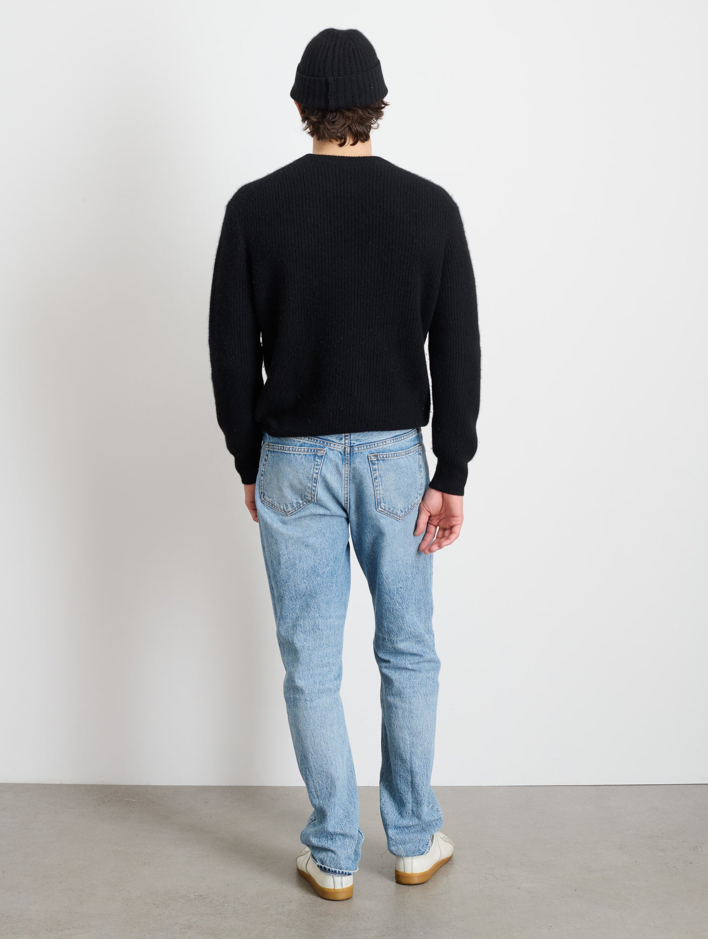 Jordan Sweater In Washed Cashmere