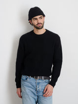 Jordan Sweater In Cashmere In Black