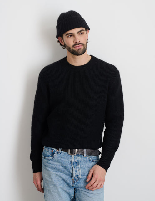 Jordan Sweater In Washed Cashmere