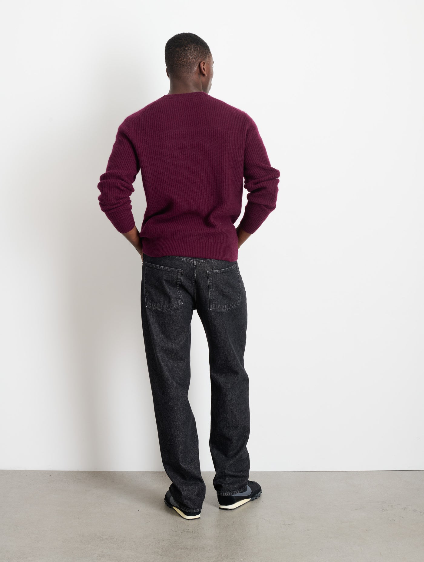 Jordan Sweater In Washed Cashmere