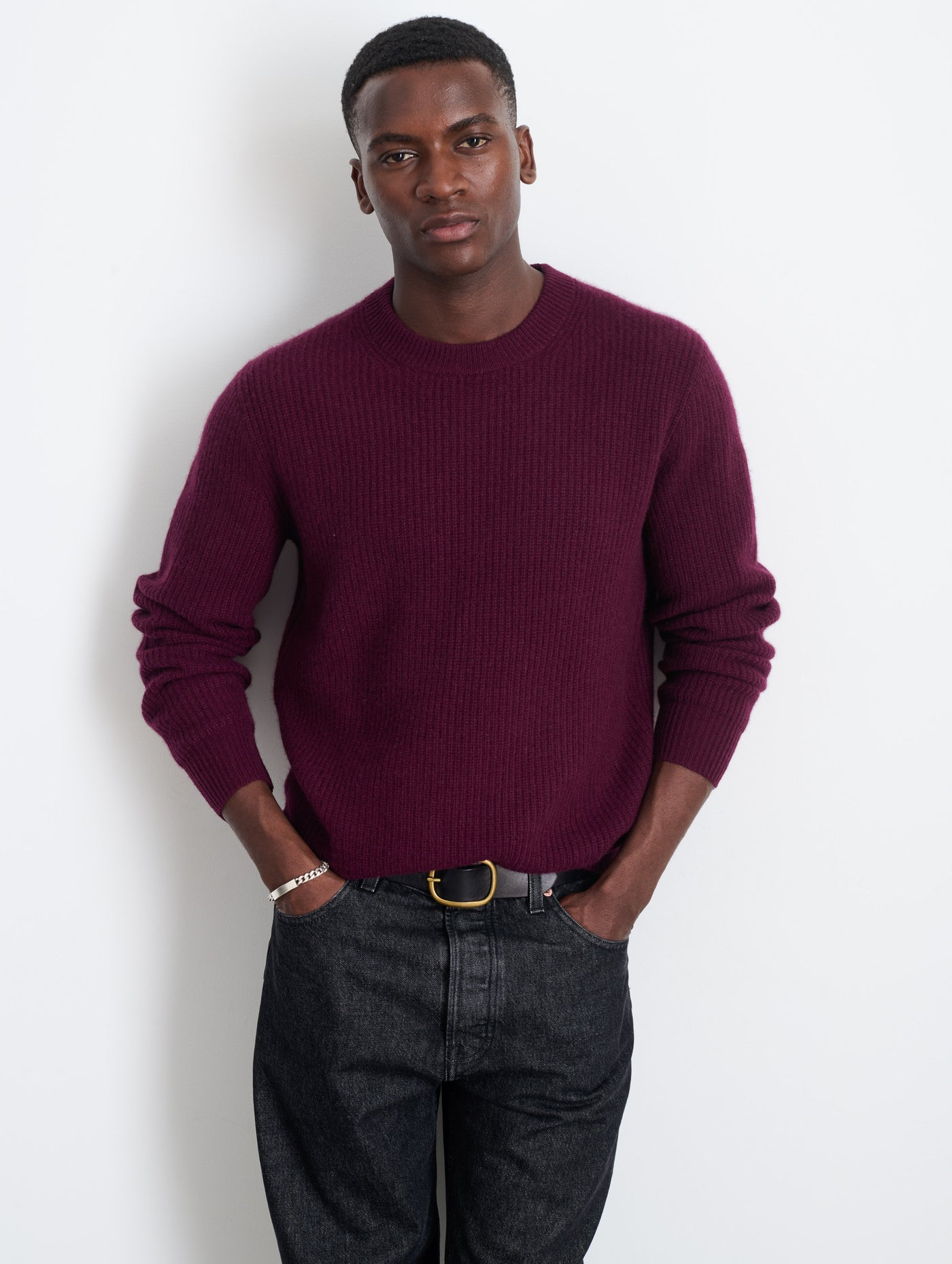 Jordan Sweater In Washed Cashmere
