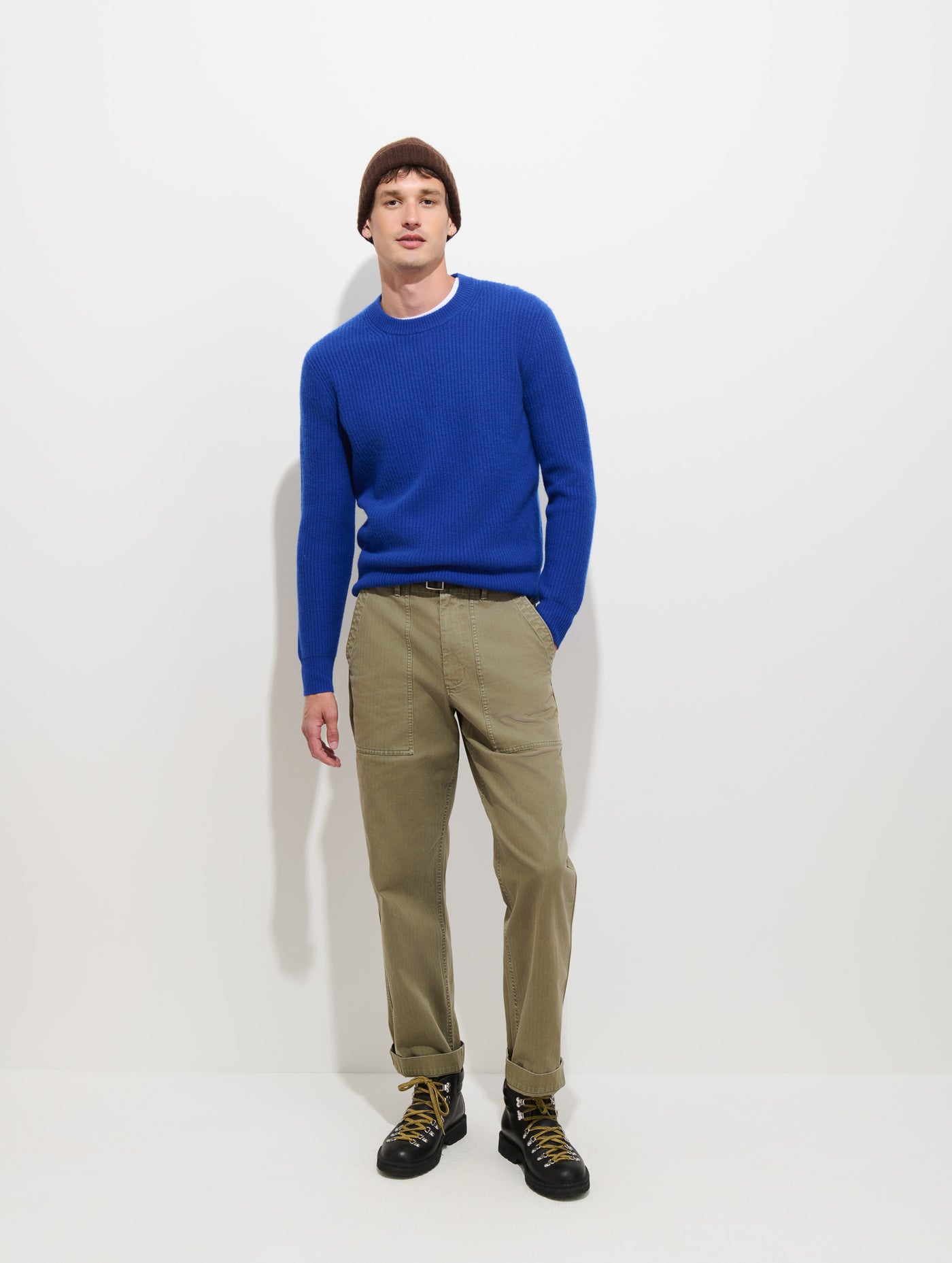 Jordan Sweater In Washed Cashmere
