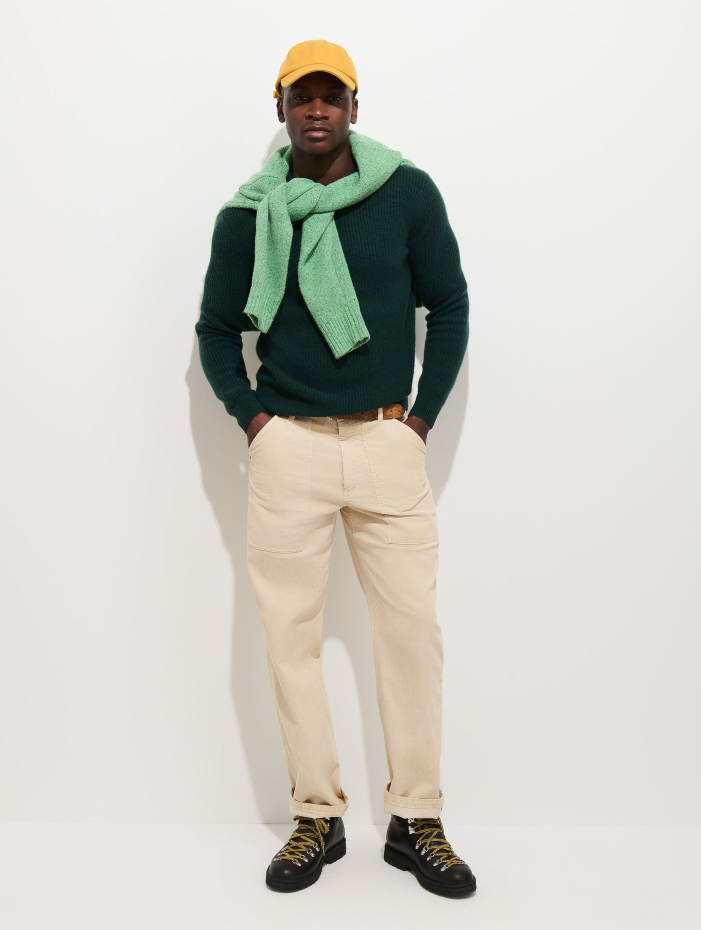 Jordan Sweater In Washed Cashmere