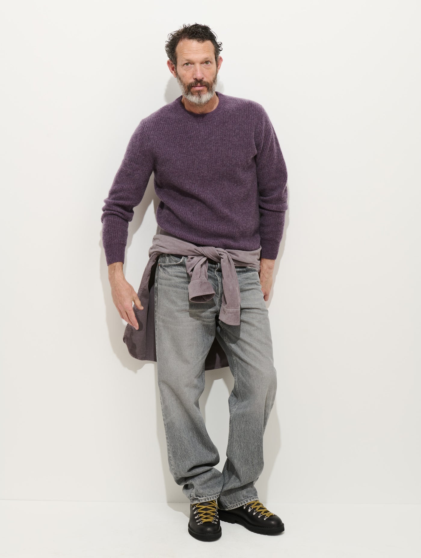 Jordan Sweater In Washed Cashmere