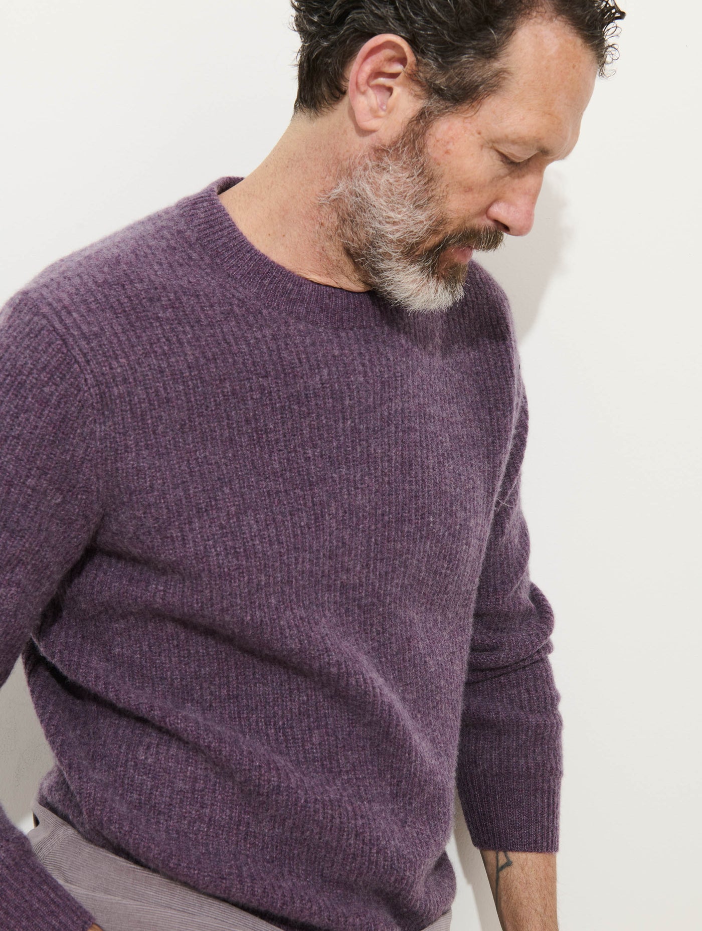 Jordan Sweater In Washed Cashmere