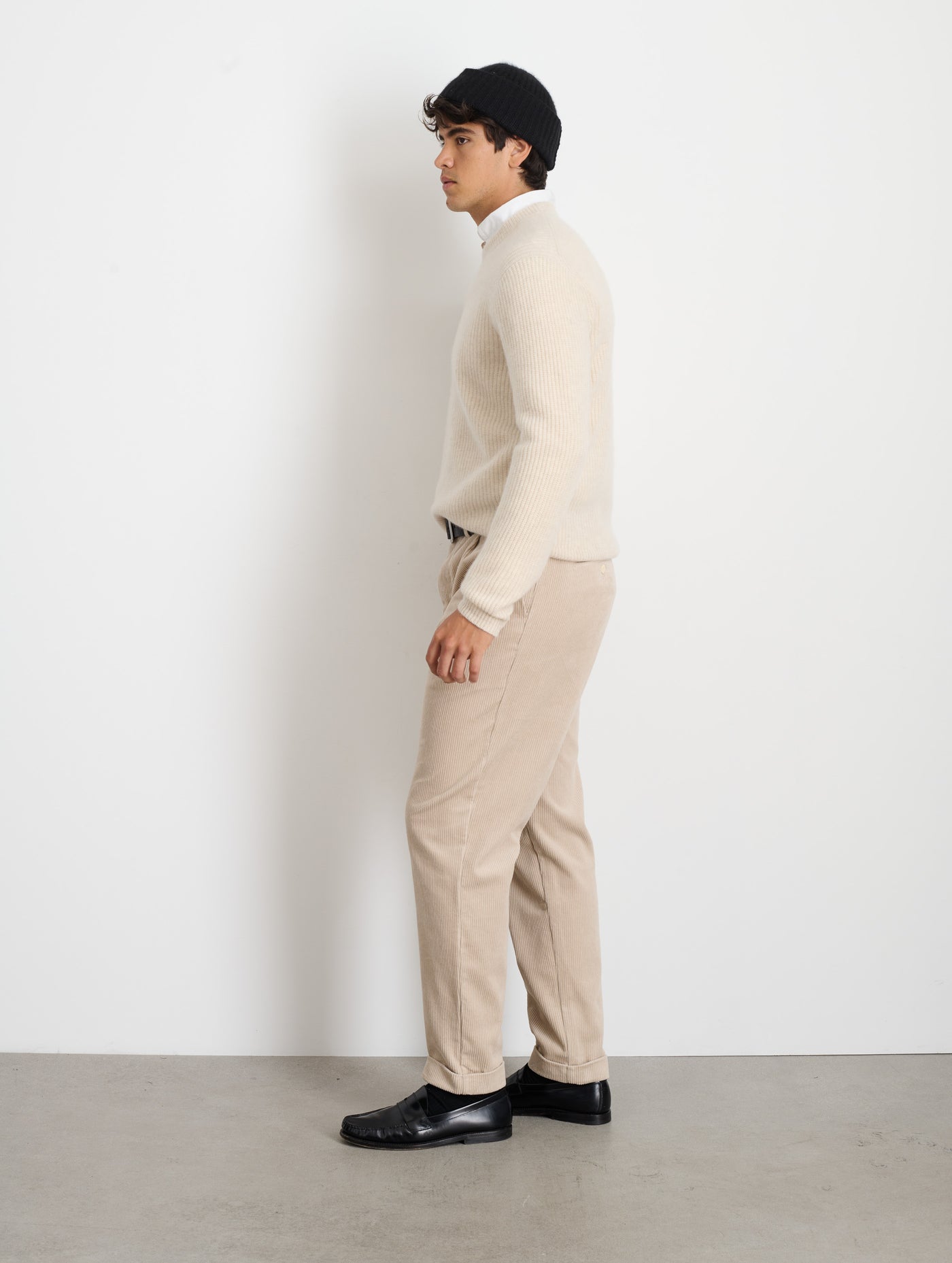 Jordan Sweater In Washed Cashmere