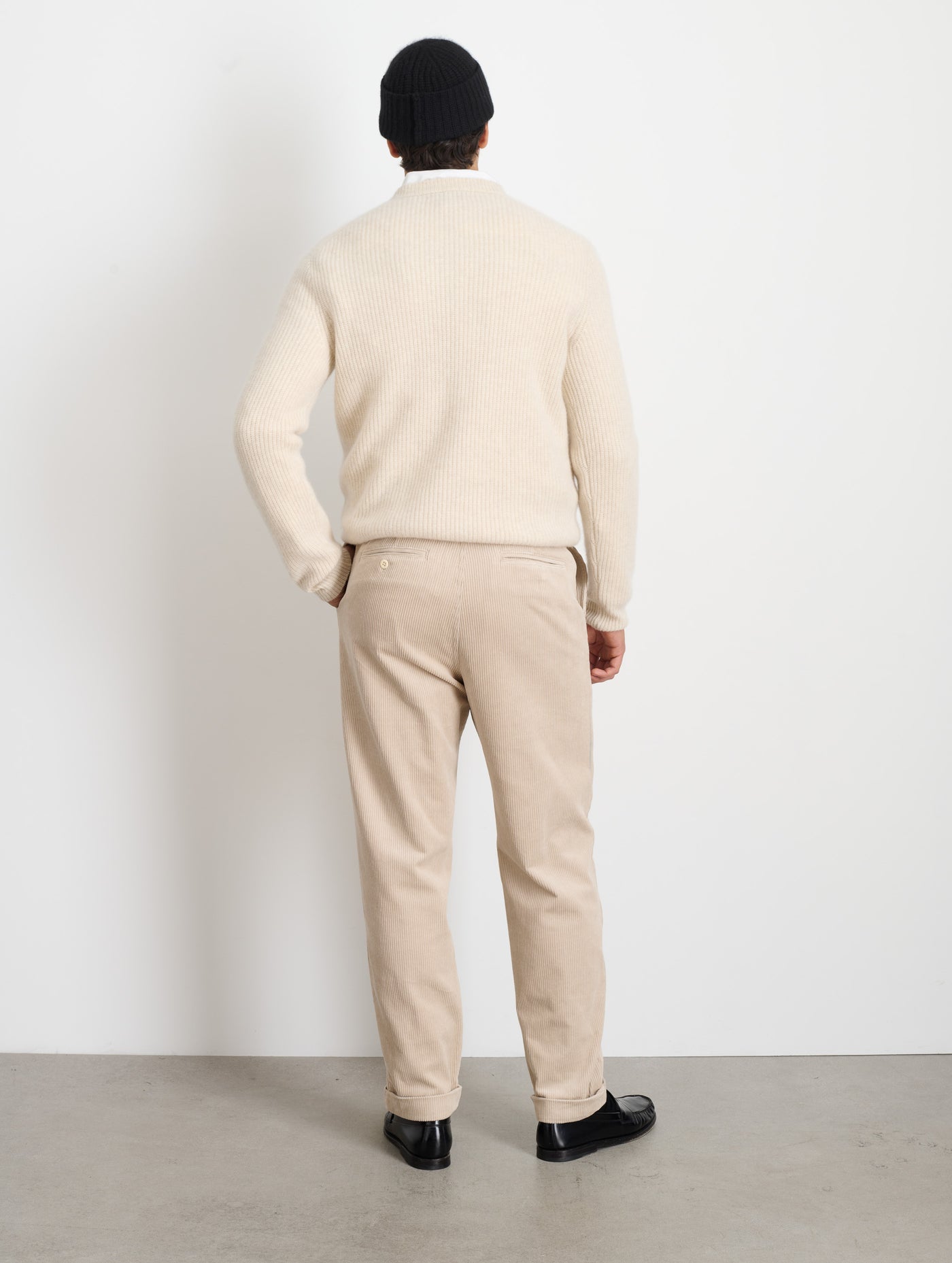 Jordan Sweater In Washed Cashmere