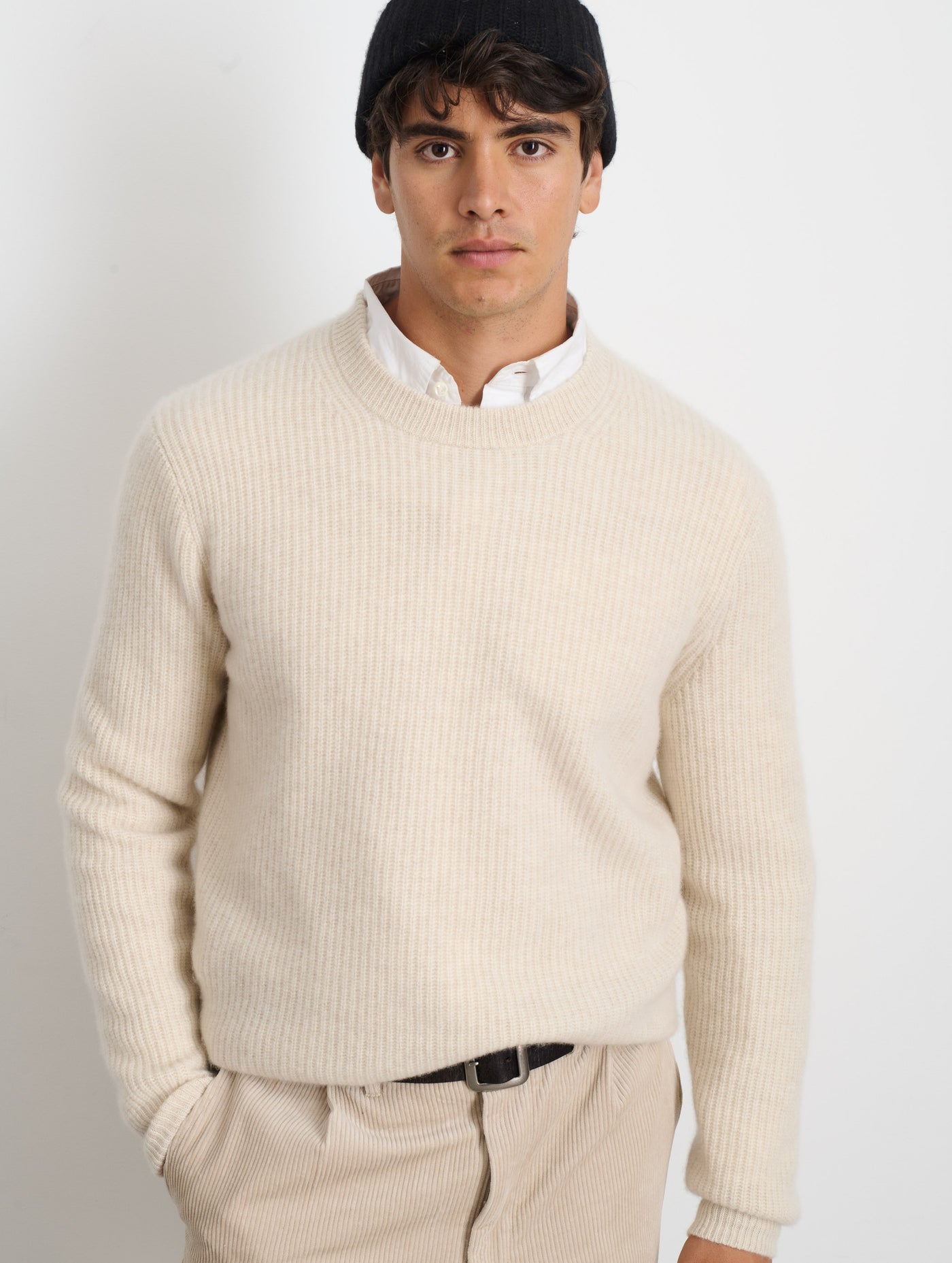 Jordan Sweater In Washed Cashmere