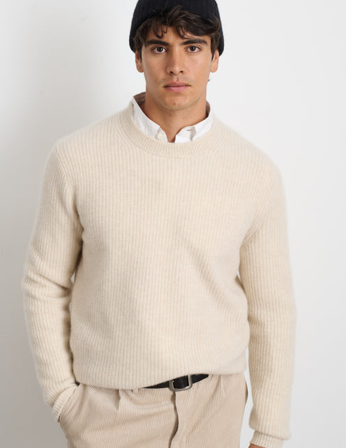 Jordan Sweater In Washed Cashmere