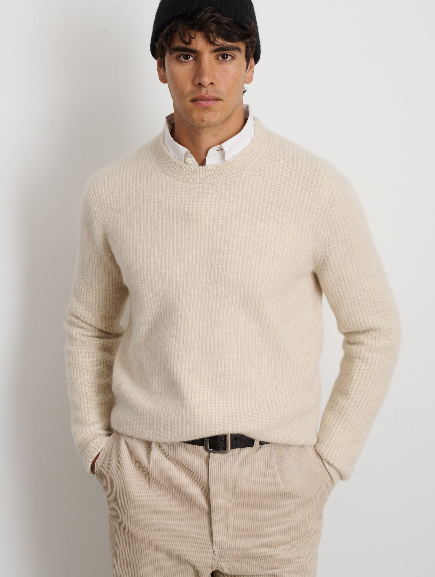 Jordan Sweater In Washed Cashmere
