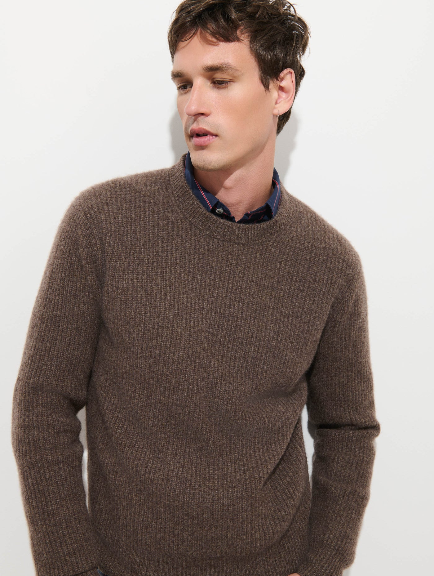 Jordan Sweater In Washed Cashmere