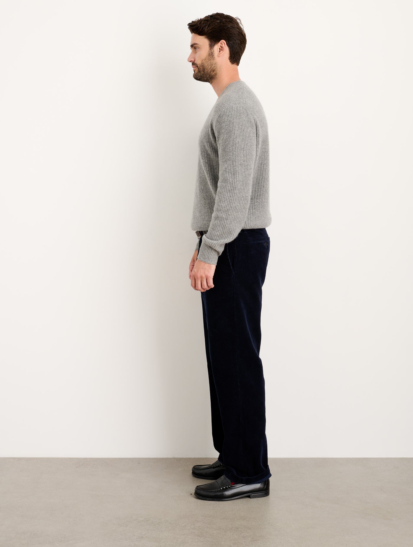 Straight Leg Pant in Corduroy (Long Inseam)
