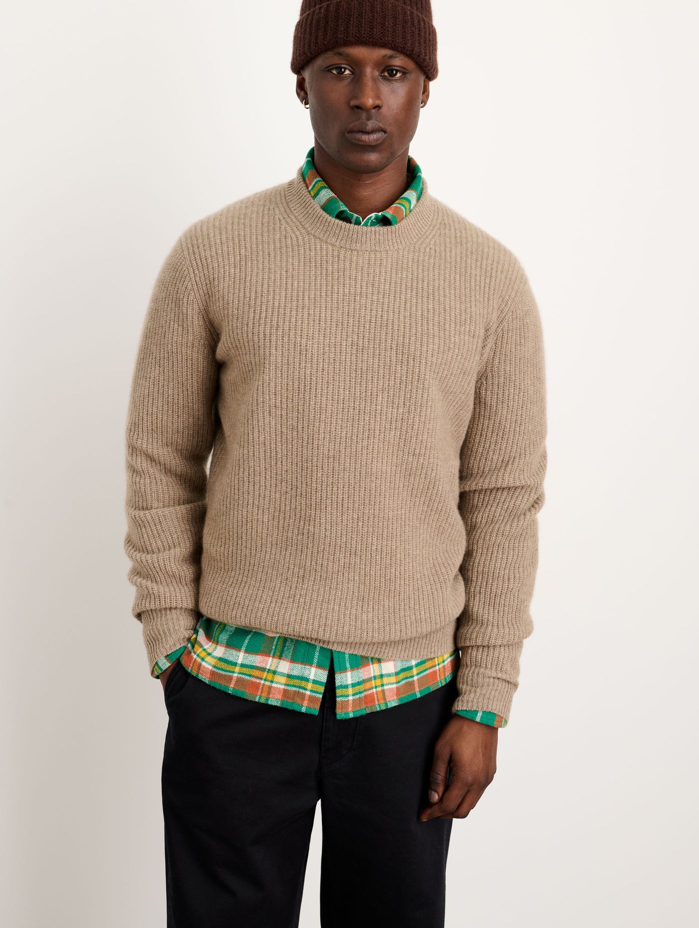 Jordan Sweater in Washed Cashmere