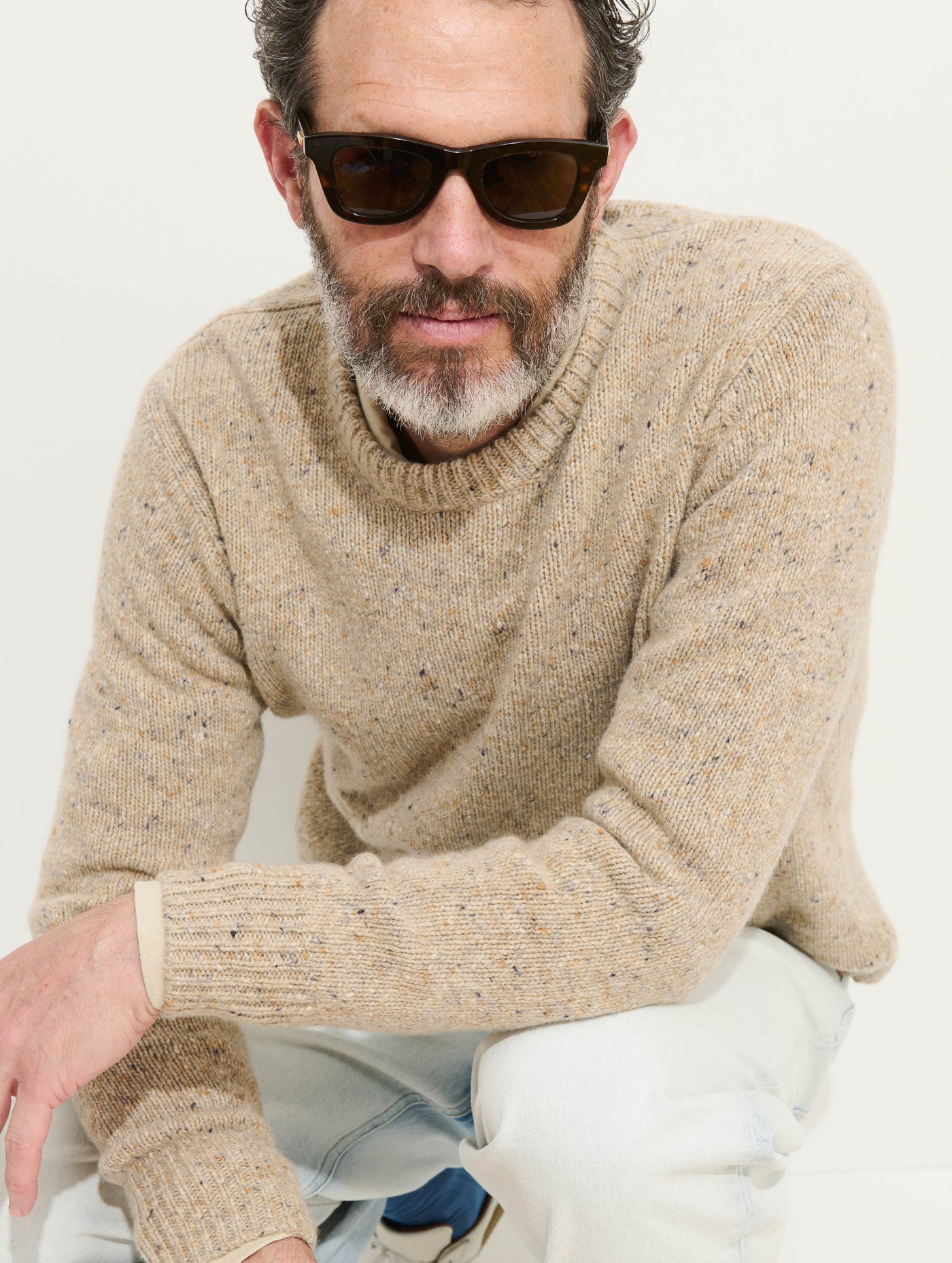 Donegal Crewneck Sweater