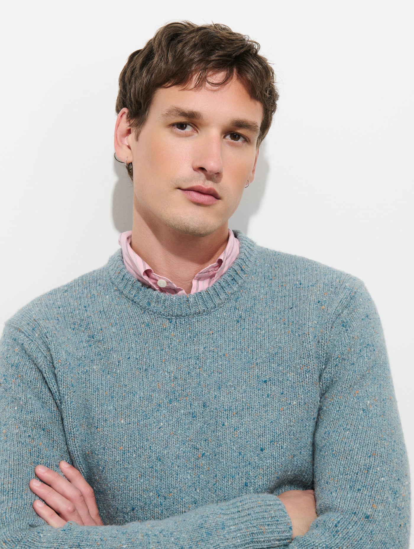 Donegal Crewneck Sweater