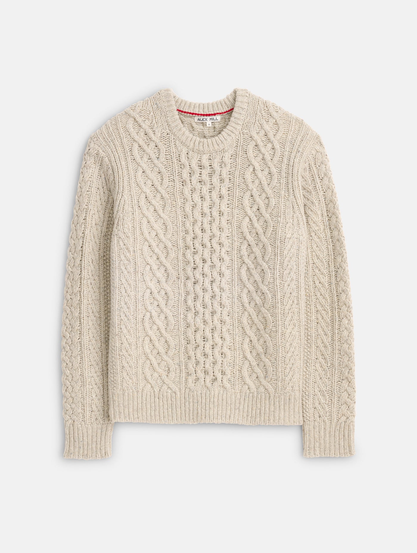 Fisherman Cable Crewneck in Donegal Wool – Alex Mill