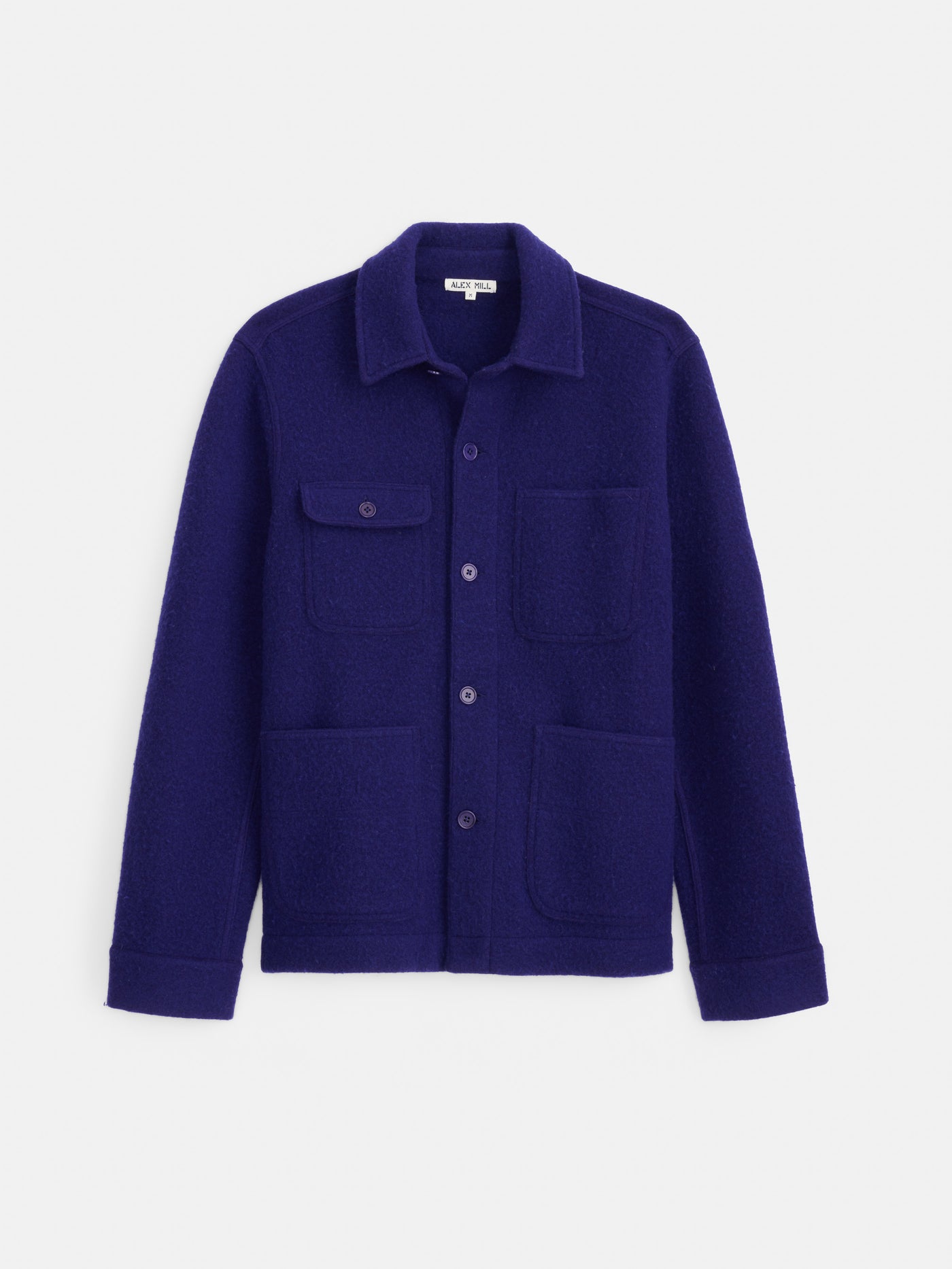 Work Jacket in Boiled Wool