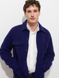 Work Jacket in Boiled Wool