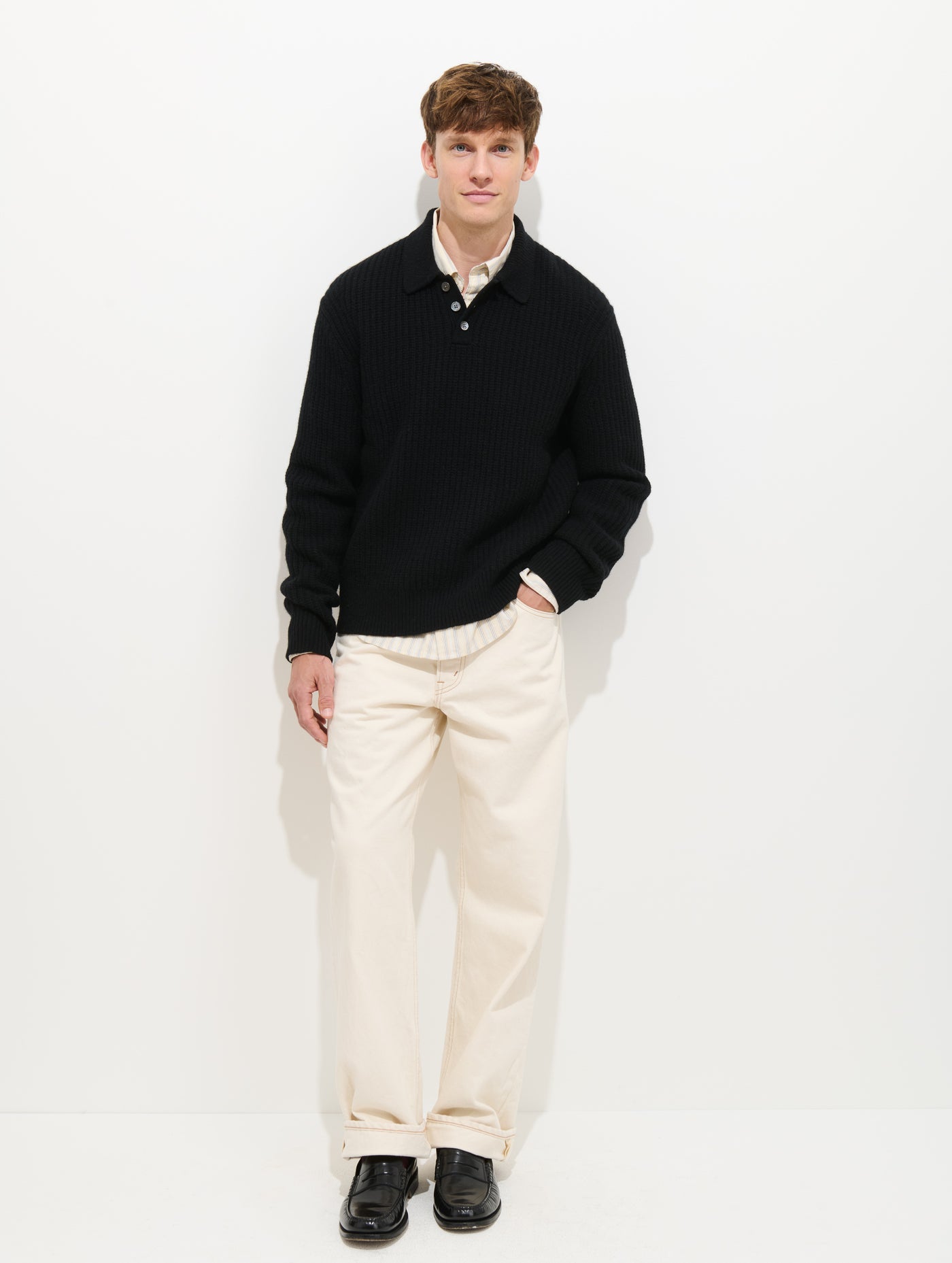 Carl Polo In Merino Wool