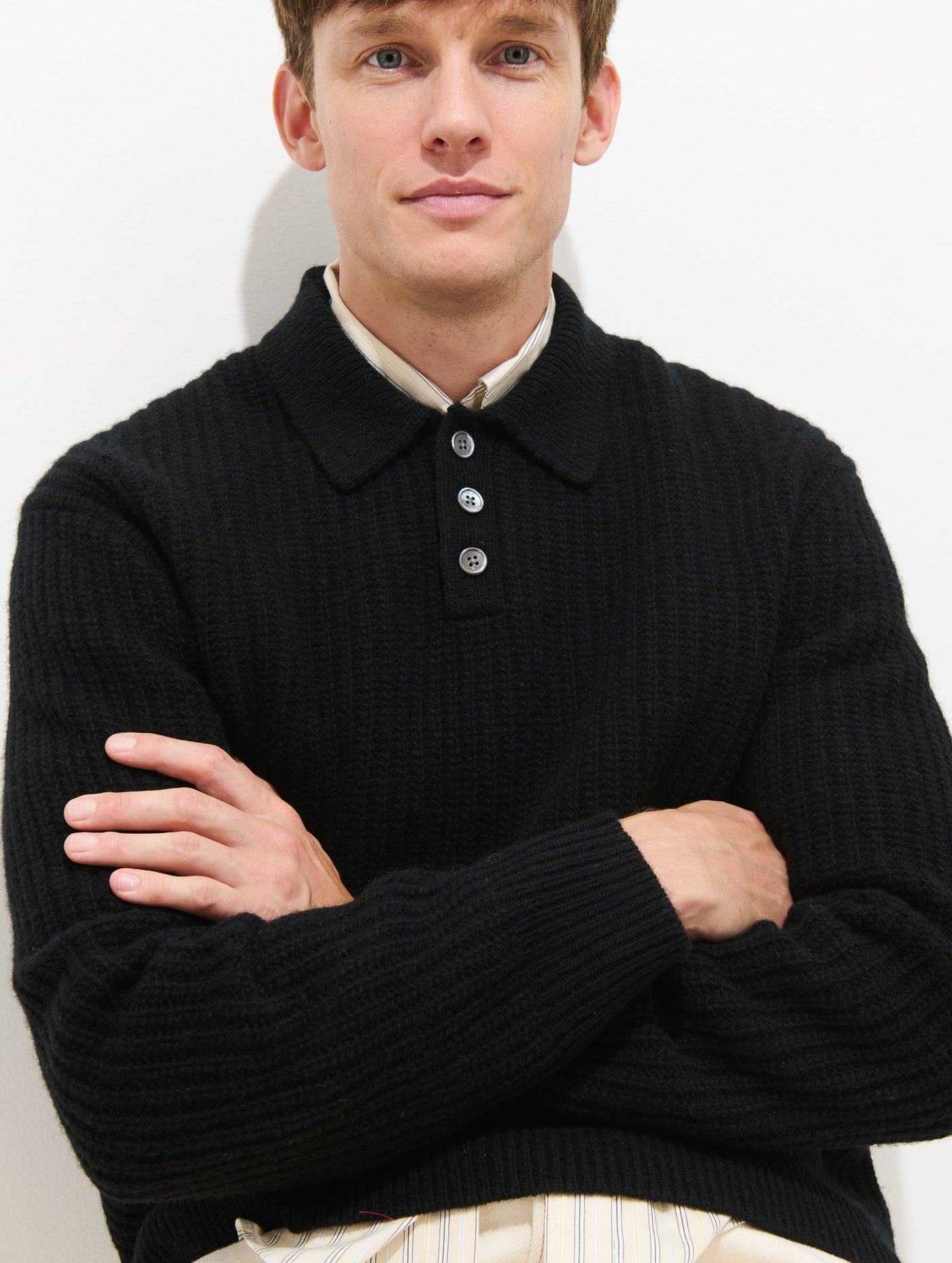 Carl Polo In Merino Wool