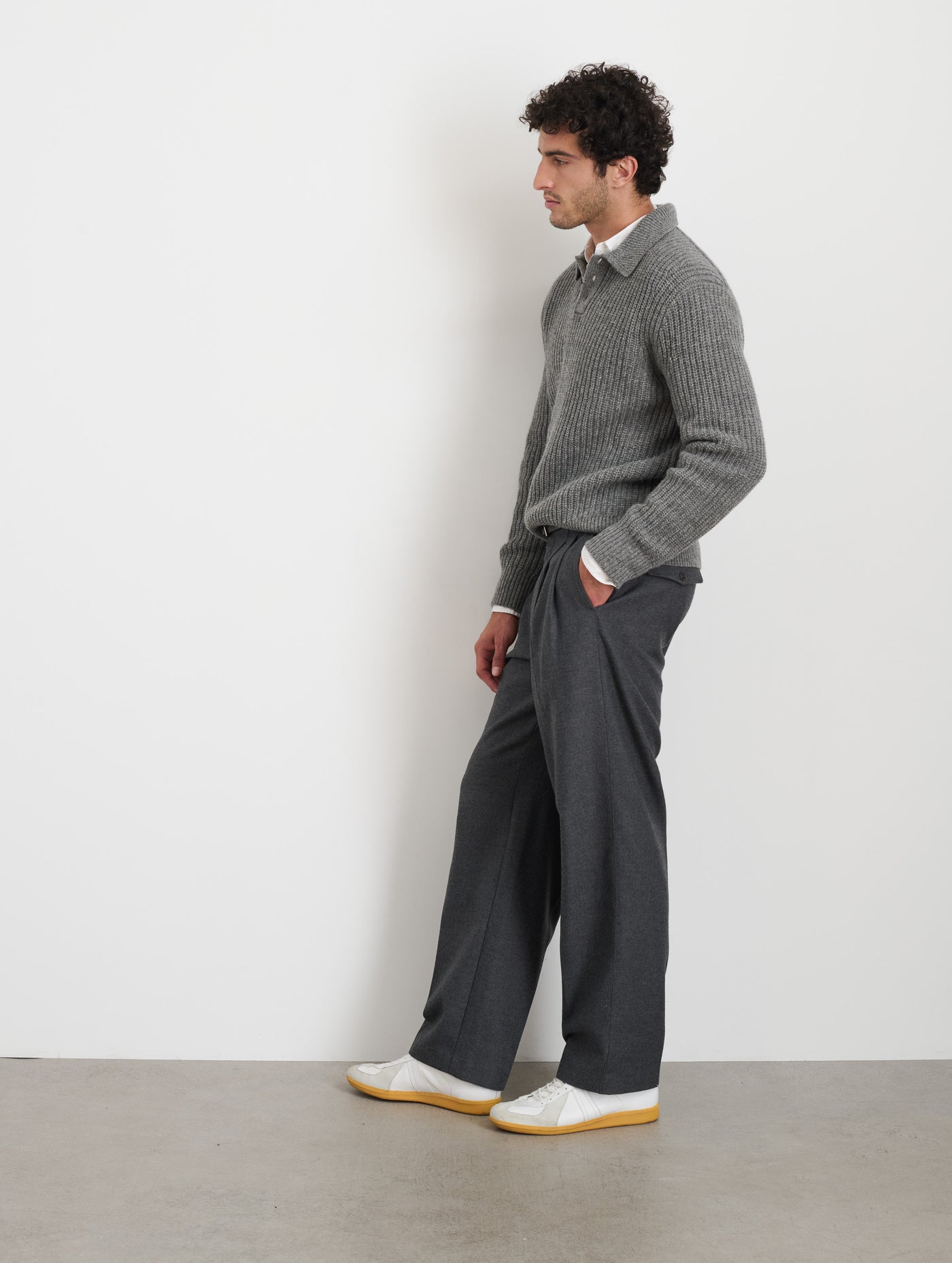 Carl Polo In Merino Wool