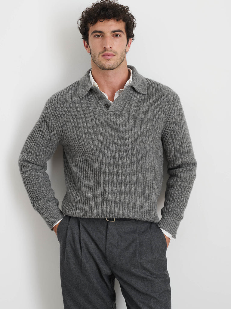 Carl Polo In Merino Wool from Alex Mill - $158
