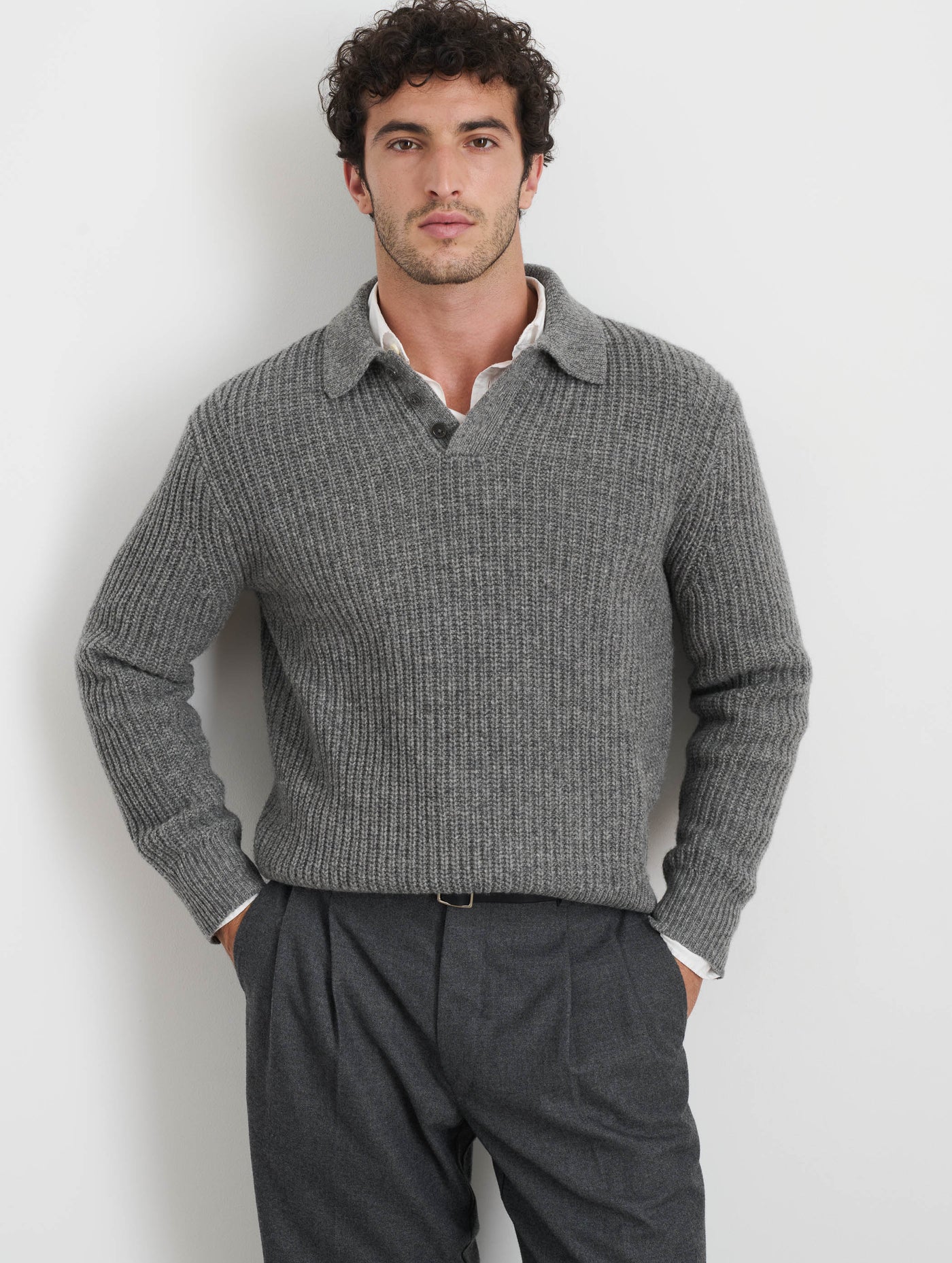 Carl Polo In Merino Wool