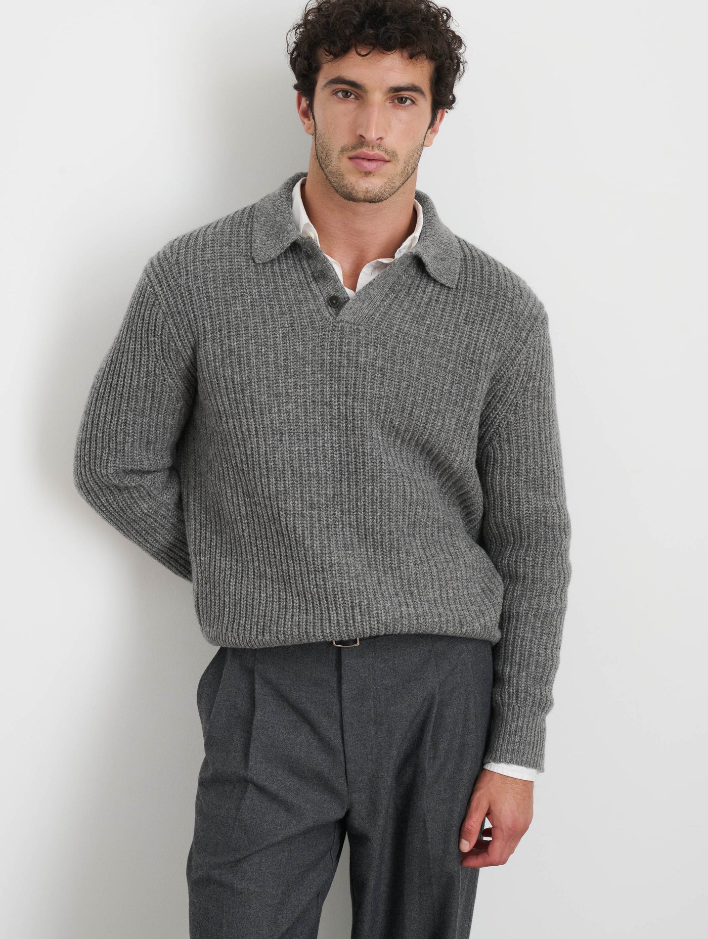 Carl Polo In Merino Wool