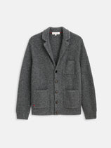 Mitchell Cardigan In Washed Cashmere